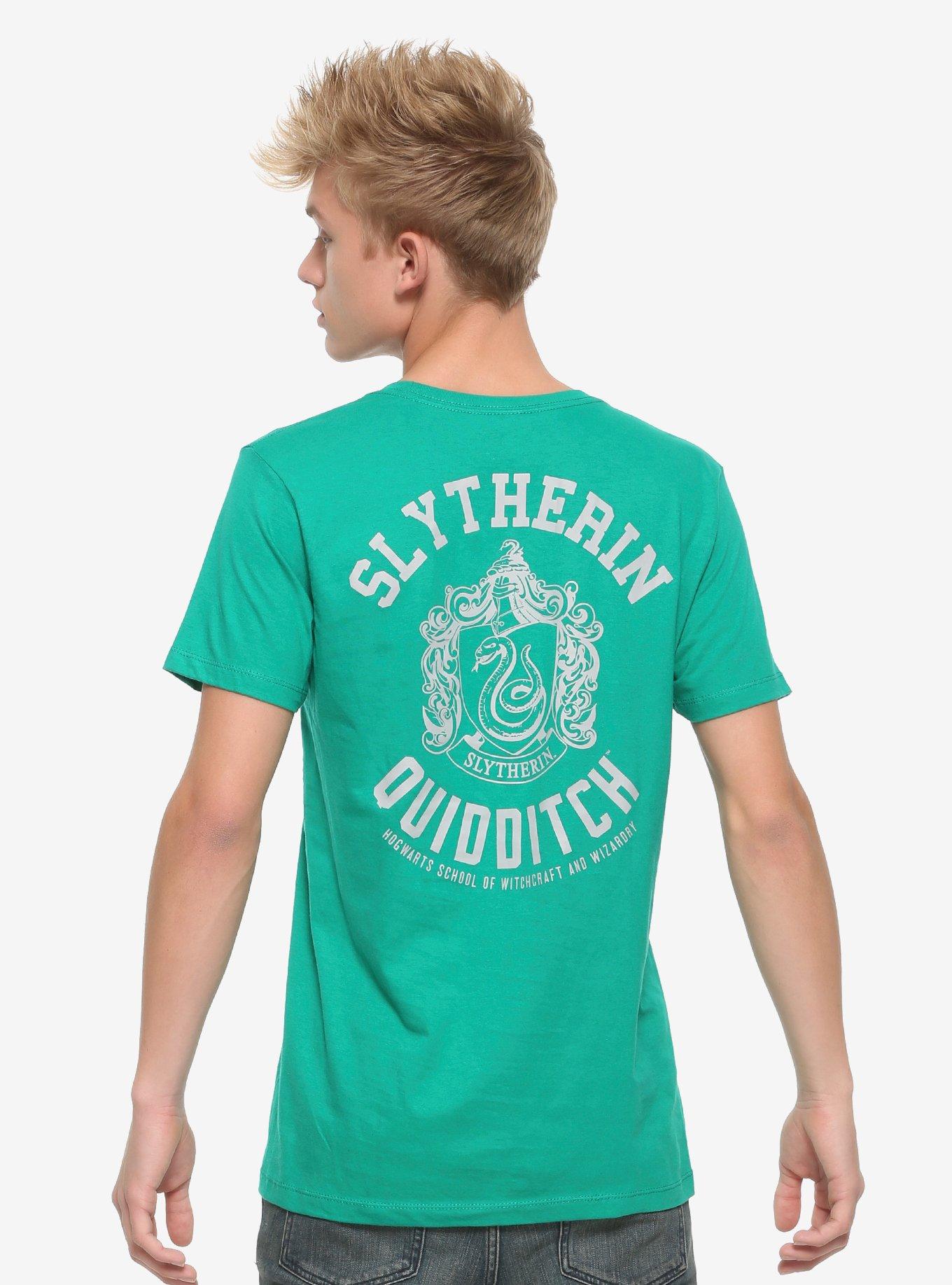 Harry Potter Slytherin Quidditch Team T-Shirt, GREEN, alternate