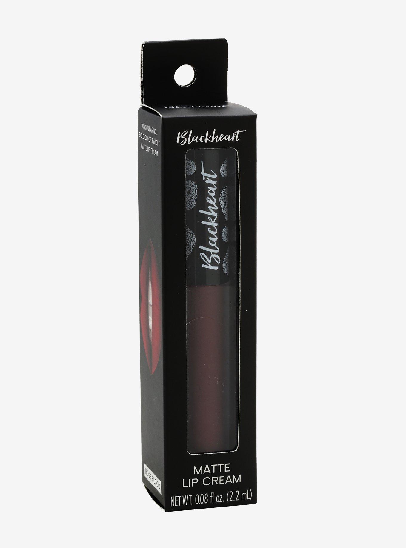 Blackheart Rose Blood Matte Lip Cream, , alternate