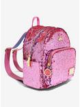 Loungefly Disney Princess Aurora Reversible Sequin Mini Backpack, , alternate