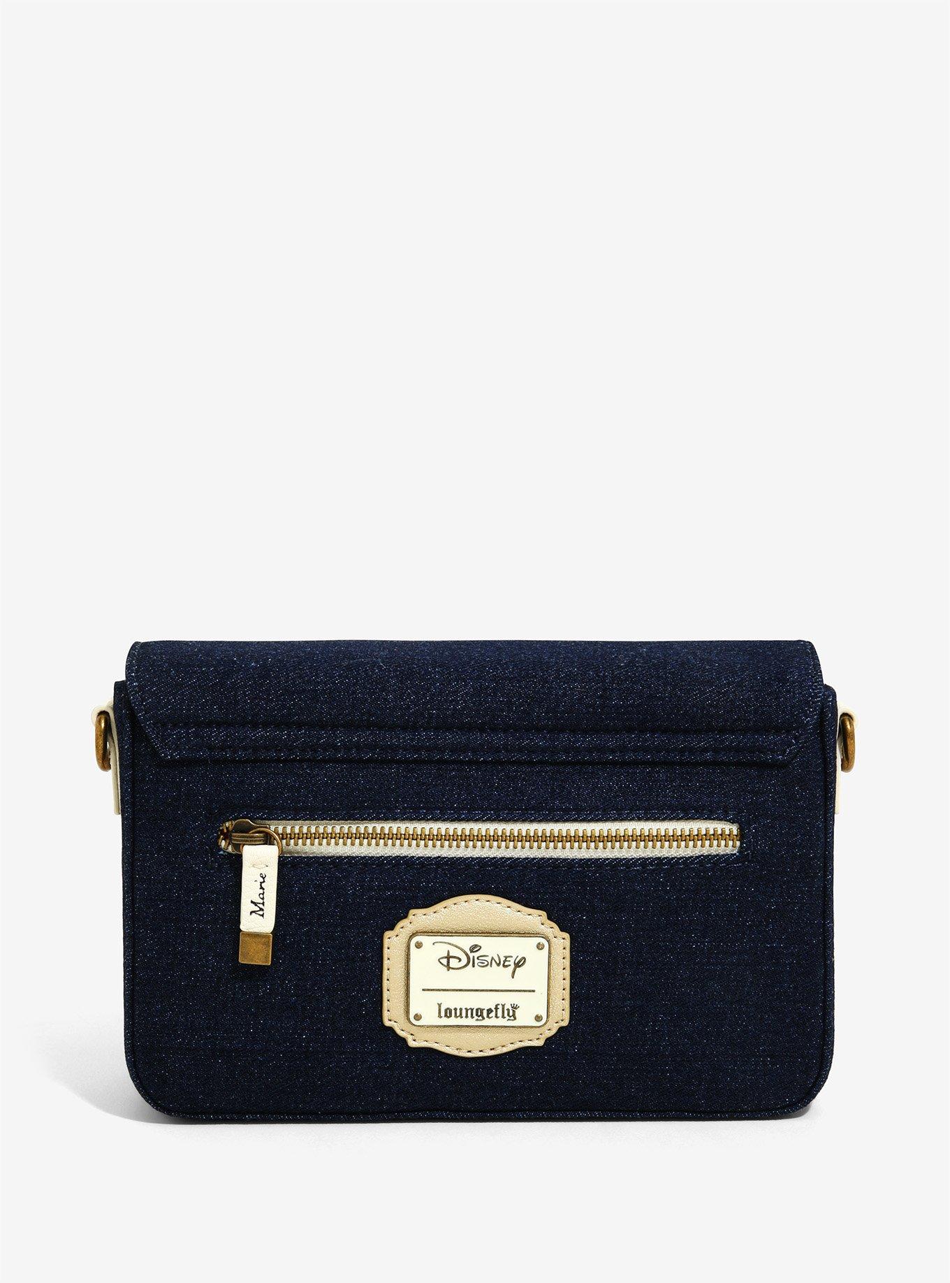 Loungefly Disney The Aristocats Marie Denim Crossbody Bag, , alternate