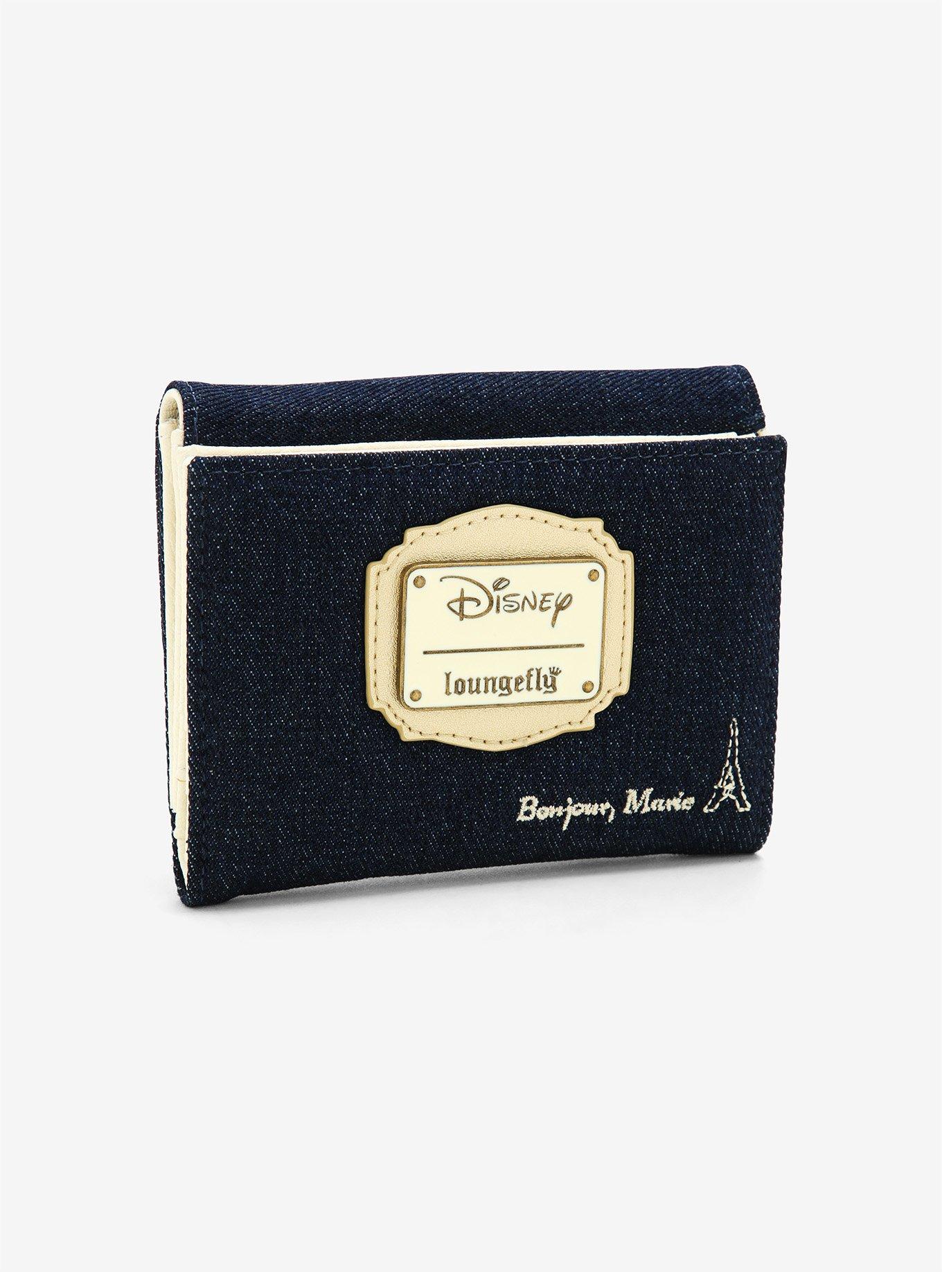 Loungefly Disney The Aristocats Marie Denim Wallet, , alternate
