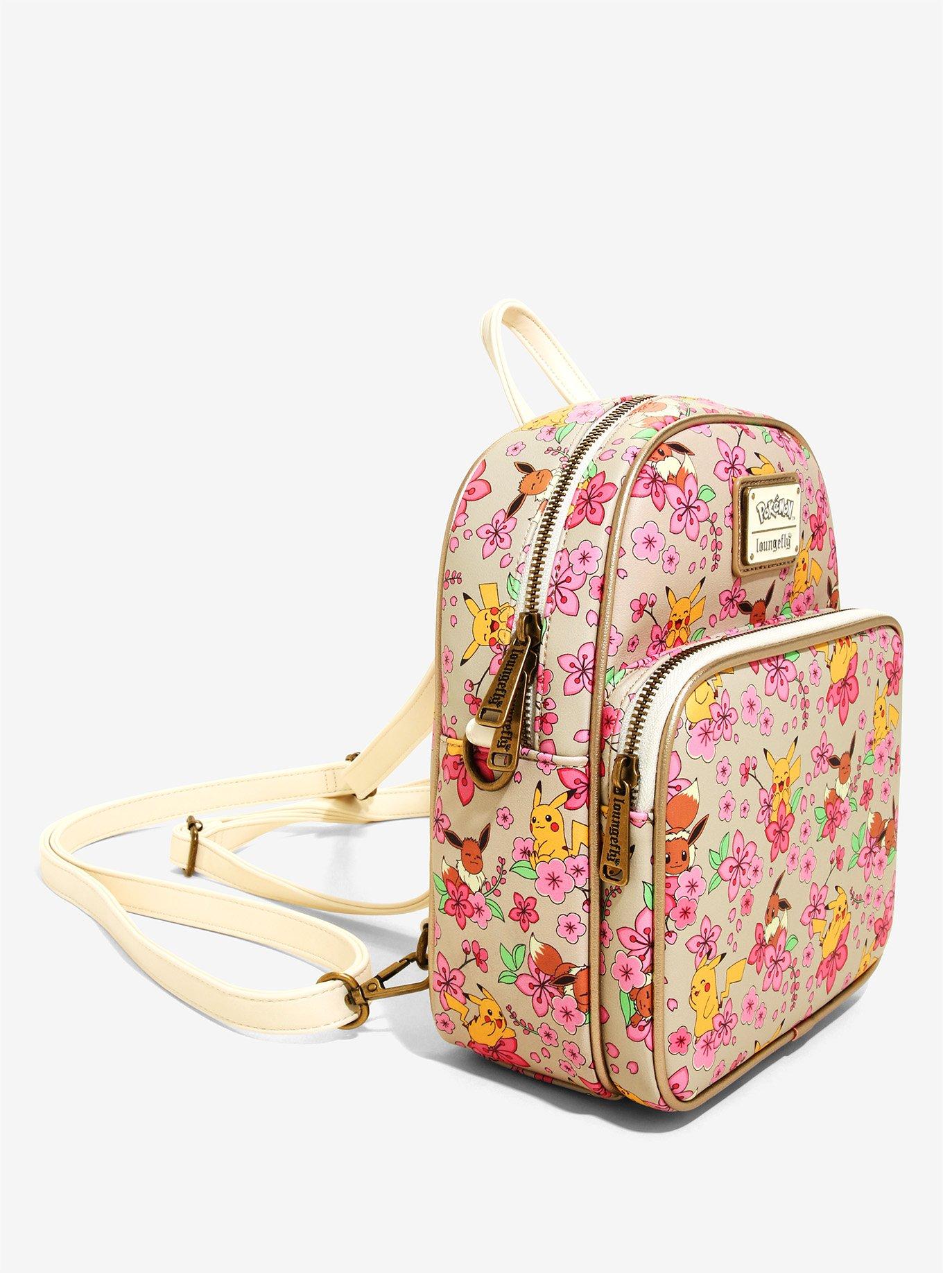 Loungefly Pokémon Floral Teacups Allover Print Mini Backpack - BoxLunch  Exclusive