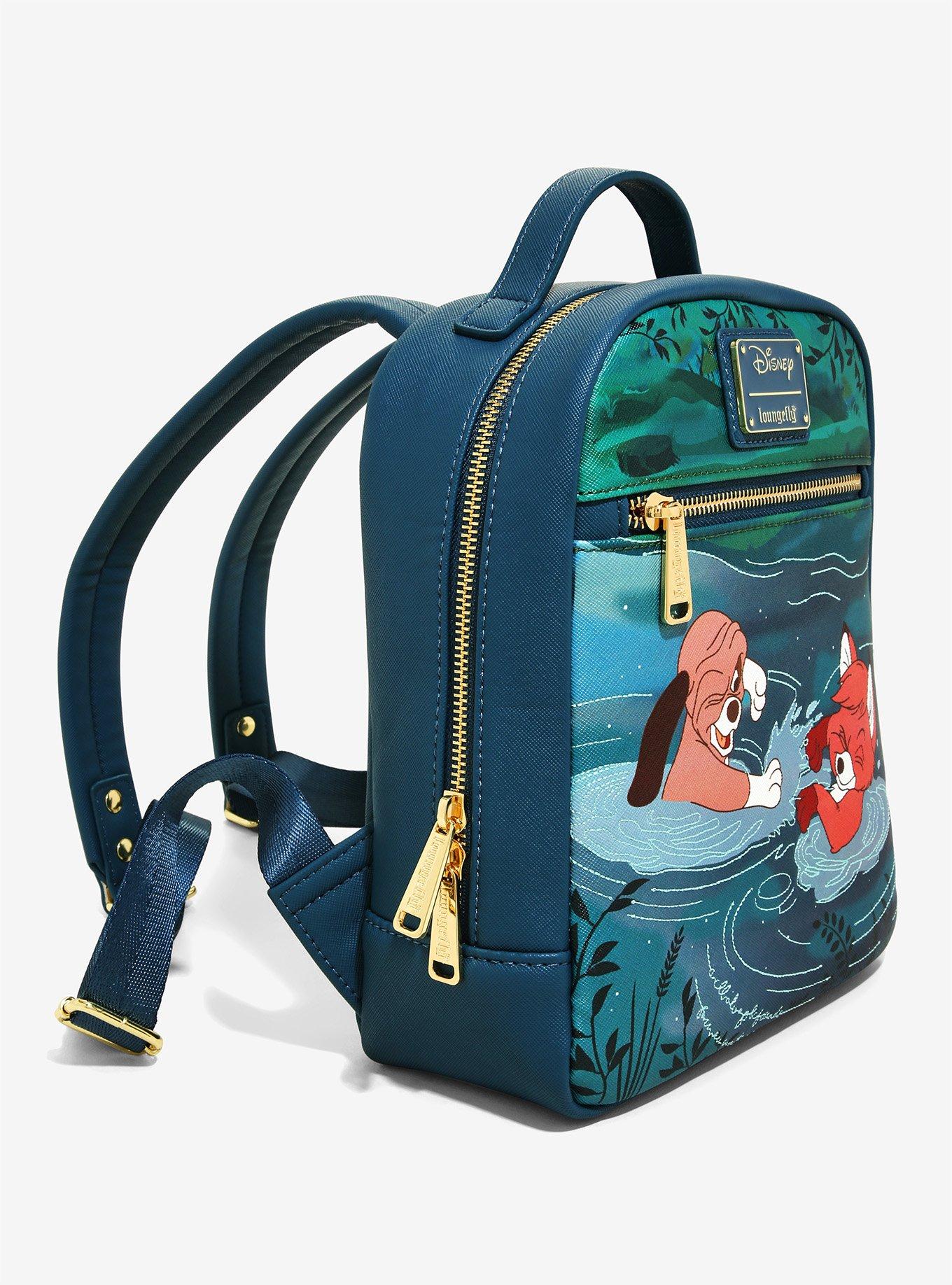 Loungefly Disney The Fox and the Hound Playtime Mini Backpack, , alternate