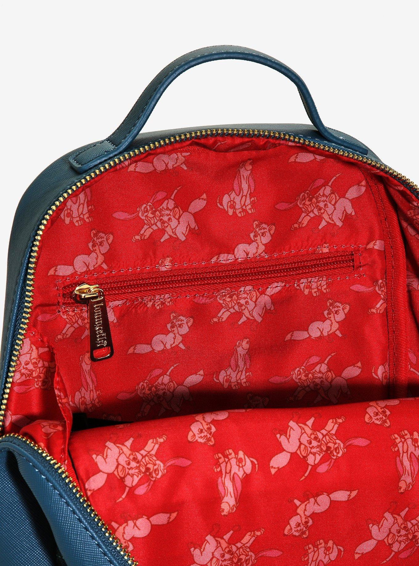 Loungefly Disney The Fox and the Hound Playtime Mini Backpack, , alternate