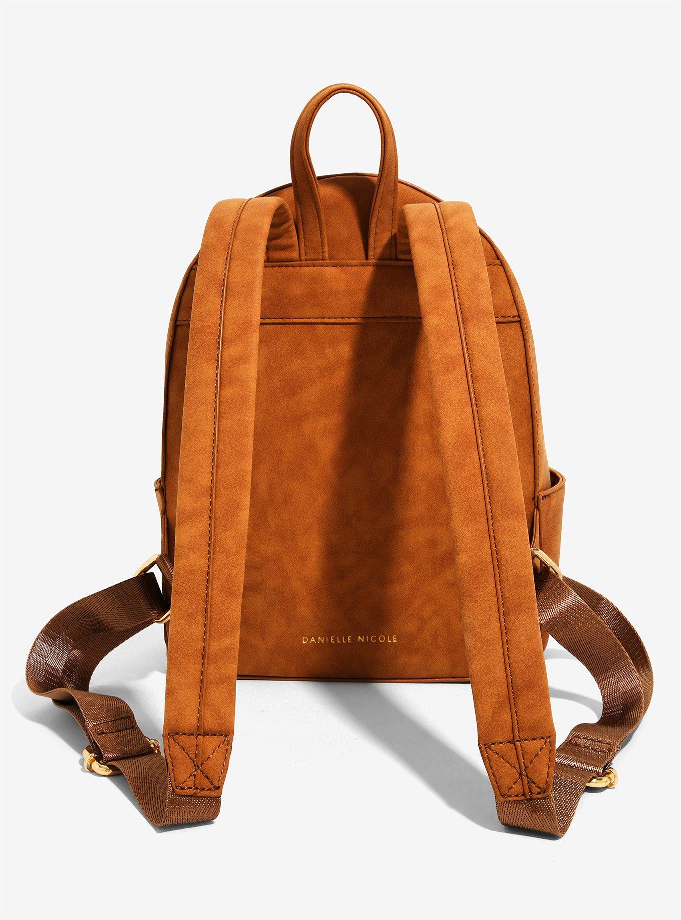 Danielle Nicole Disney Beauty and the Beast Stained Glass Arch Mini Backpack - BoxLunch Exclusive, , alternate