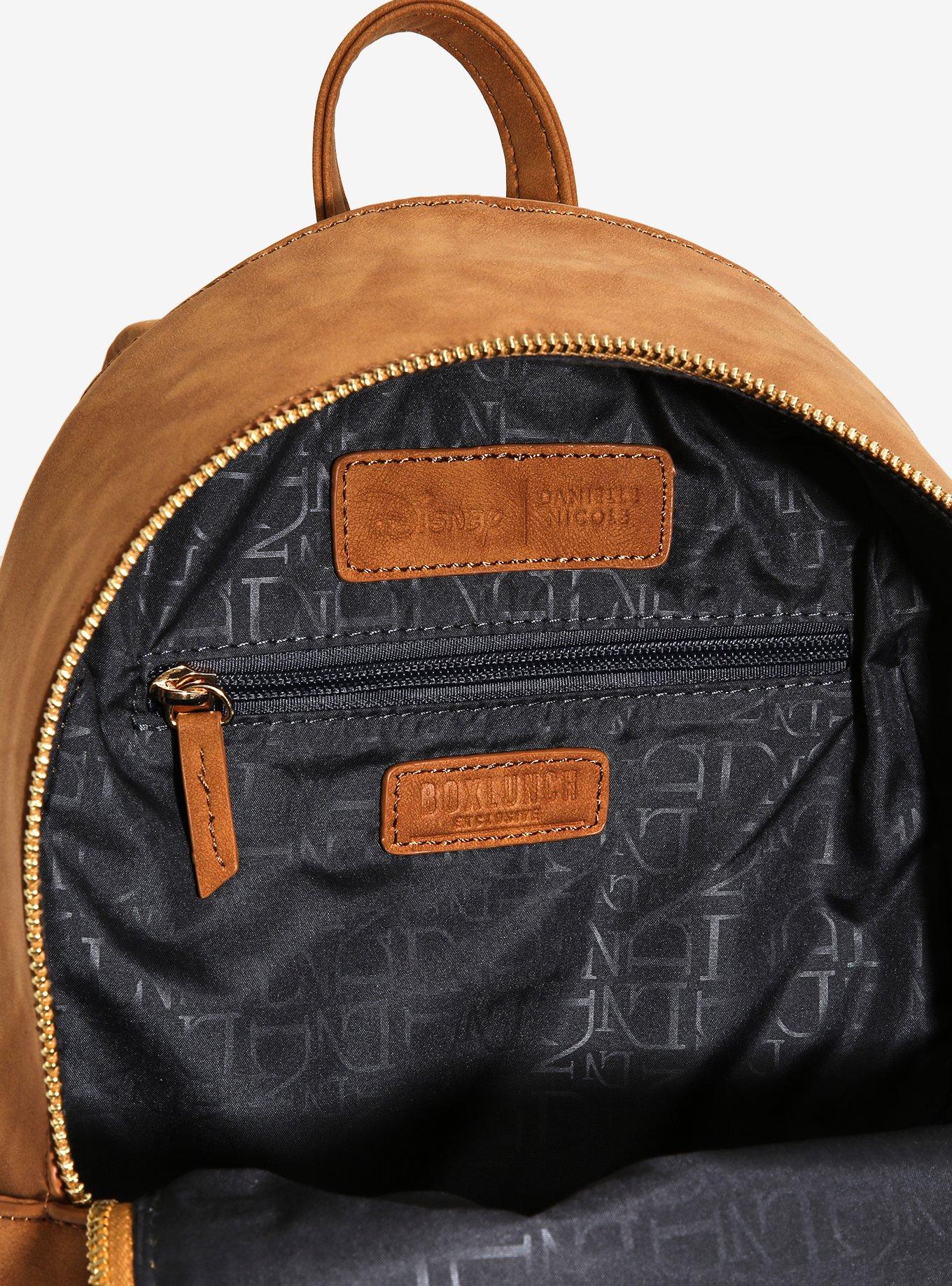 Danielle Nicole Disney Beauty and the Beast Stained Glass Arch Mini Backpack - BoxLunch Exclusive, , alternate