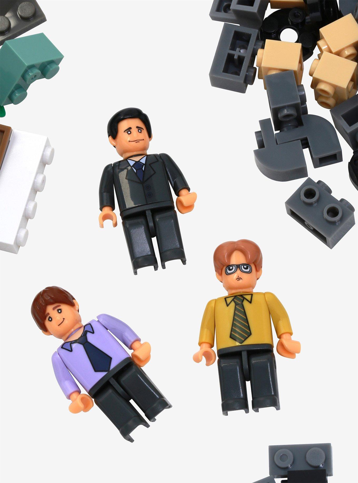 New DUNDER MIFFLIN Scranton Branch CONSTRUCTION SET Phatmojo THE OFFICE  Figures