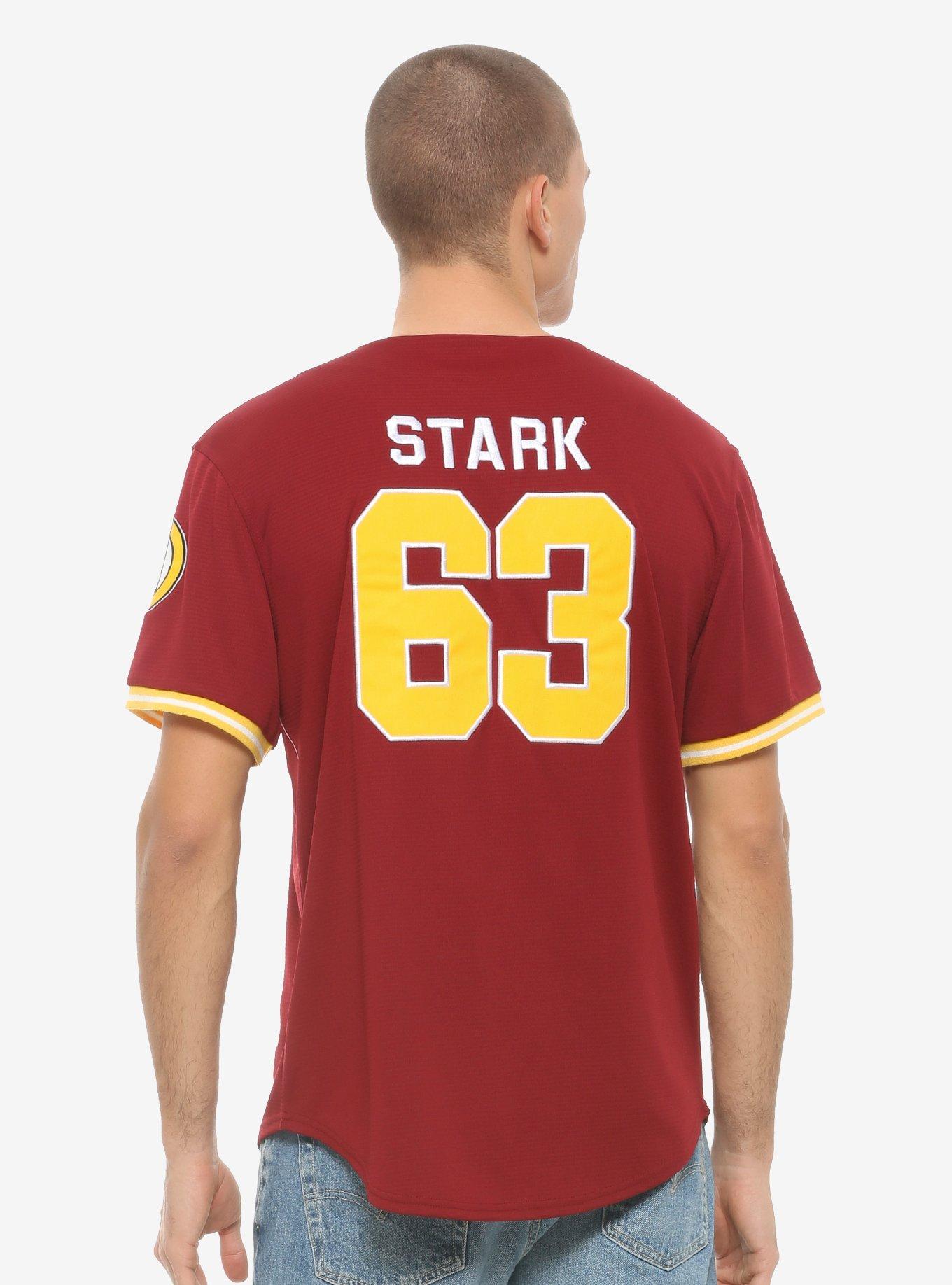 Marvel Avengers Stark Baseball Jersey - BoxLunch Exclusive, RED, alternate