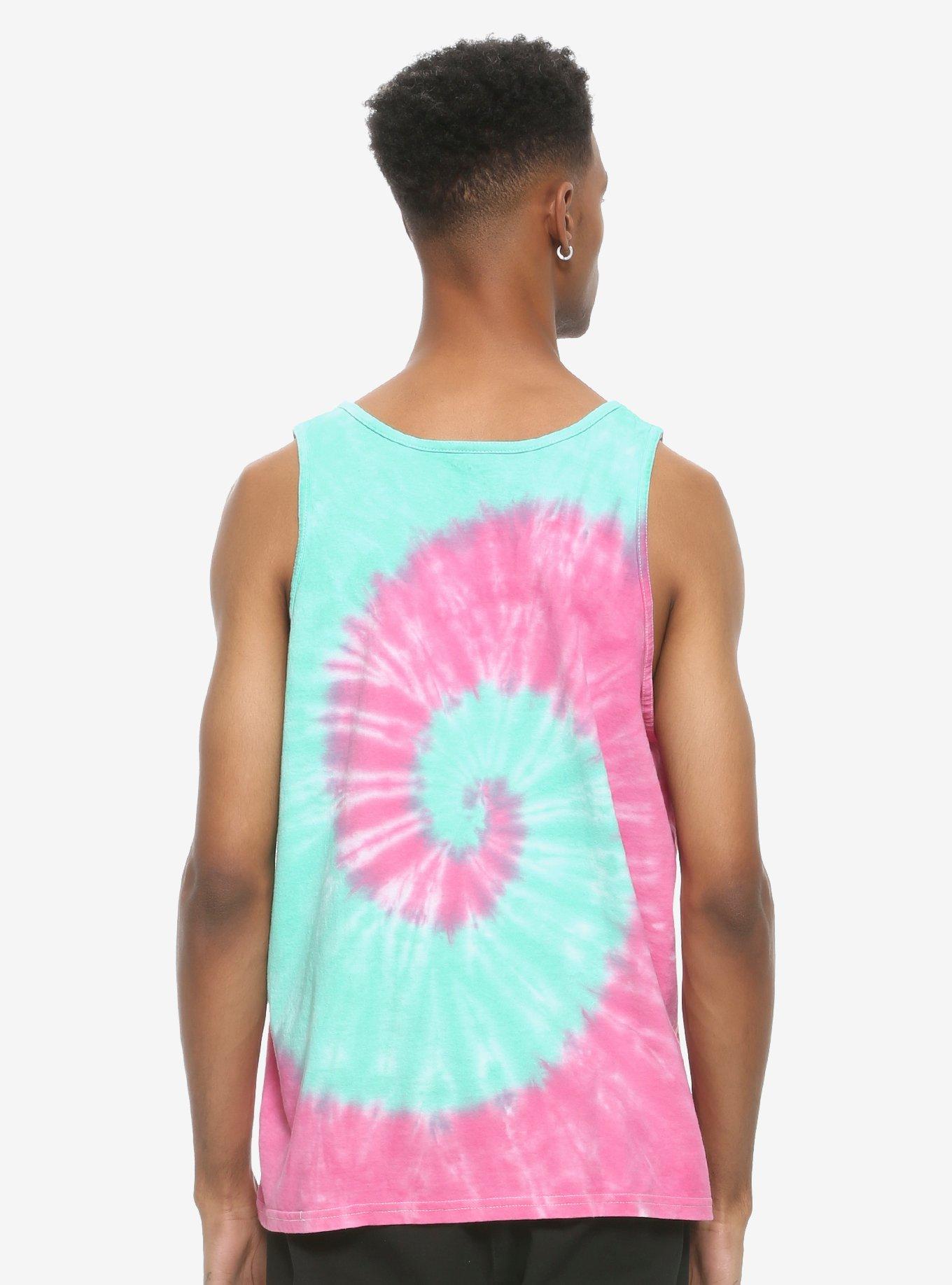 Good Times Evil Friends Tie-Dye Tank Top By Catsneeze, MULTI, alternate