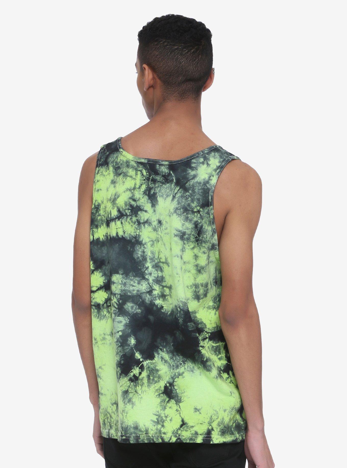 Cat Got Your Soul Tie-Dye Tank Top By Obinsun, MULTI, alternate