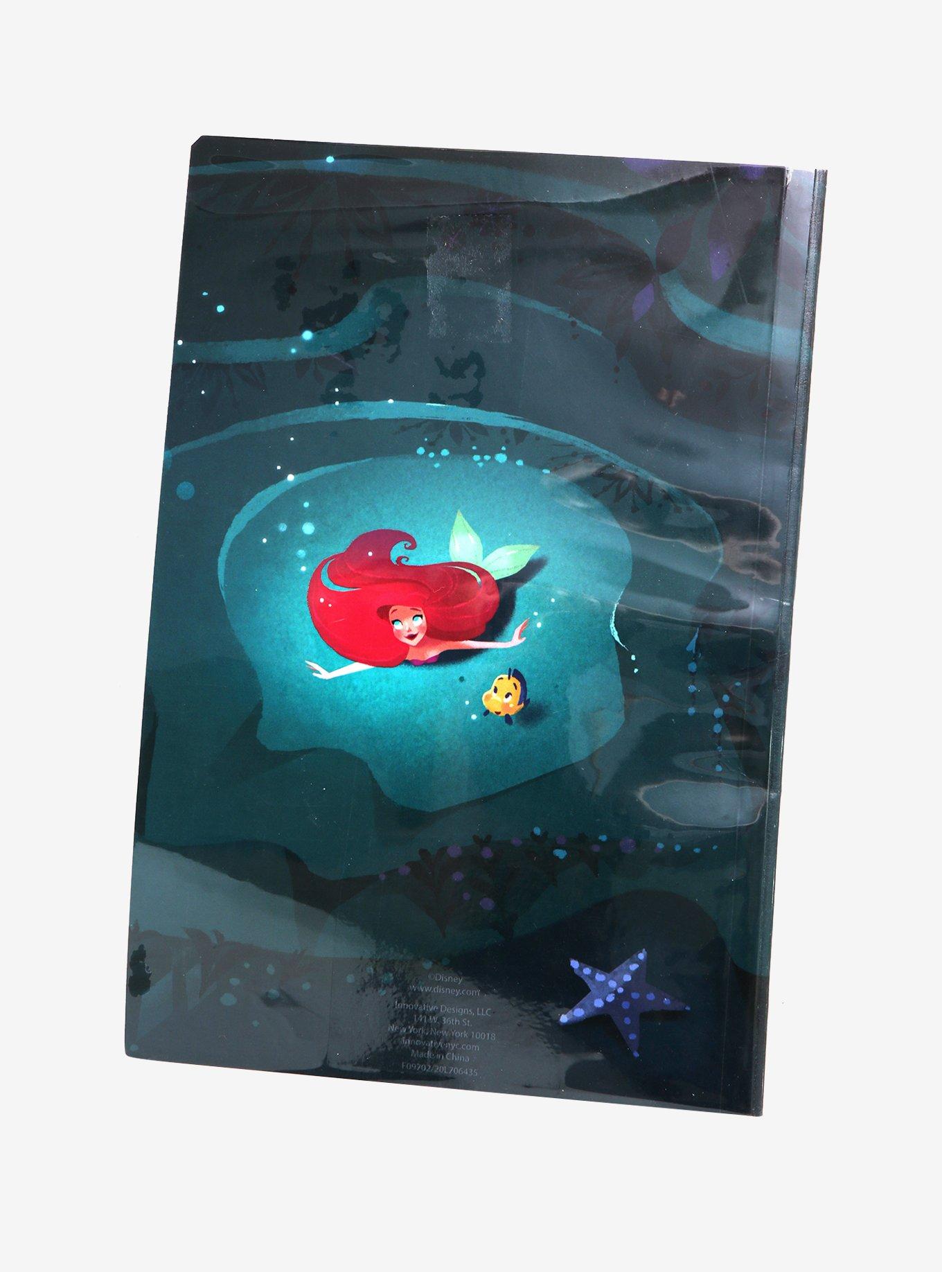 Disney The Little Mermaid Ariel Glitter Journal, , alternate