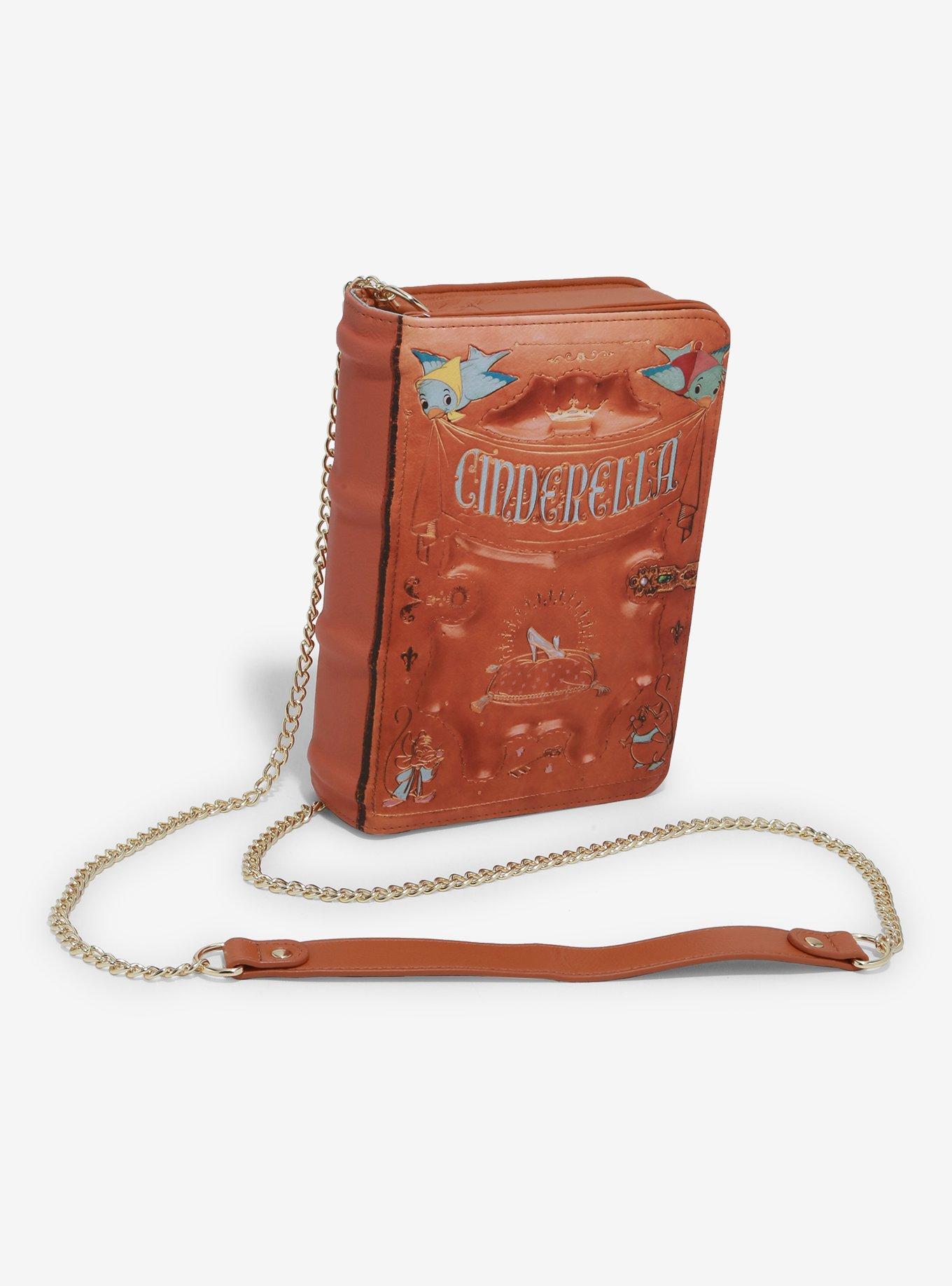 Loungefly Disney Cinderella Book Crossbody Bag, , alternate
