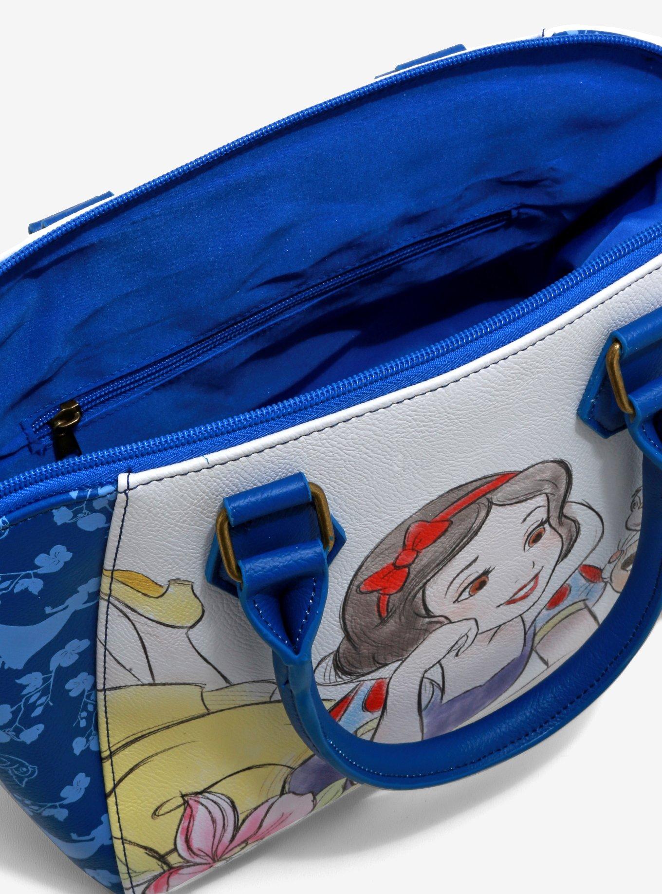 Loungefly Disney Snow White And The Seven Dwarfs Sketch Satchel Bag, , alternate