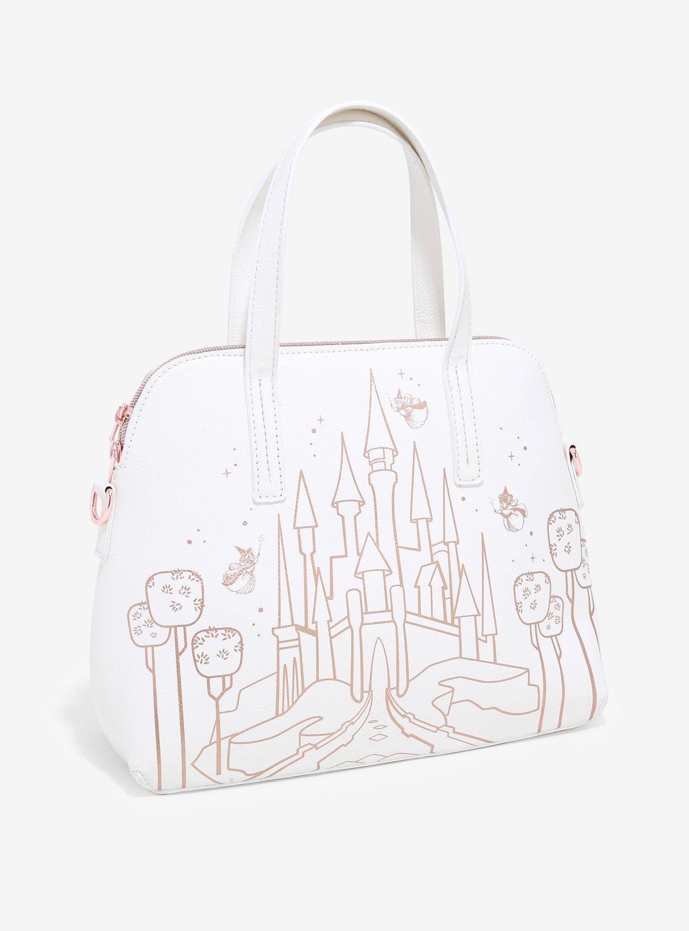 Loungefly Disney Sleeping Beauty Castle Dome Satchel Bag, , alternate