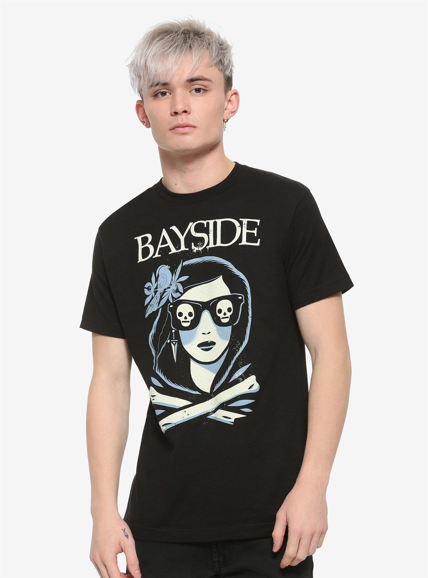 Bayside Traditional Tattoo Woman T-Shirt, BLACK, alternate