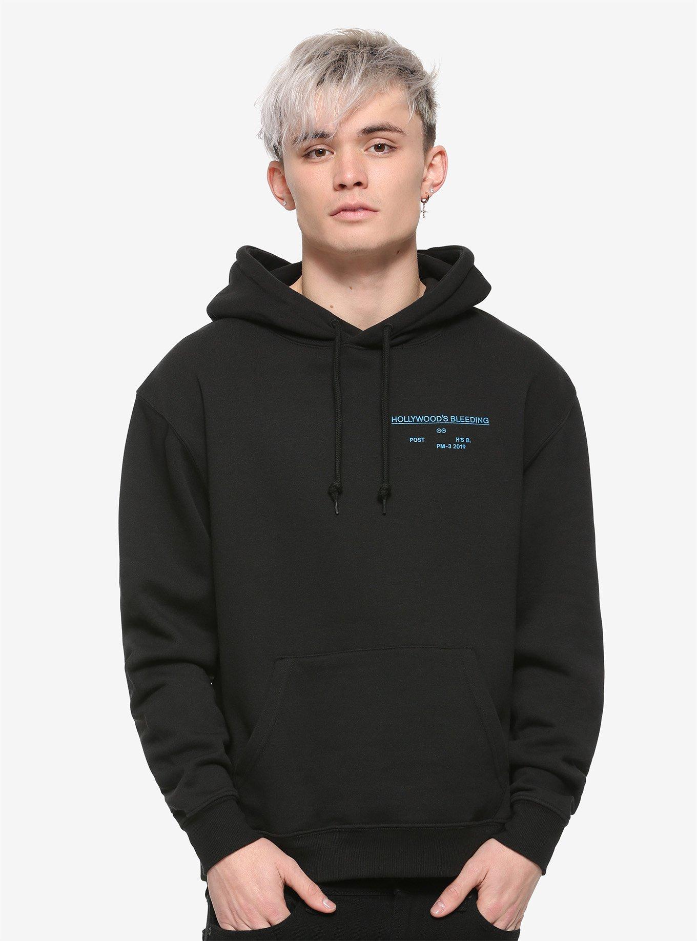 Post Malone Hollywood's Bleeding Hoodie, BLACK, alternate