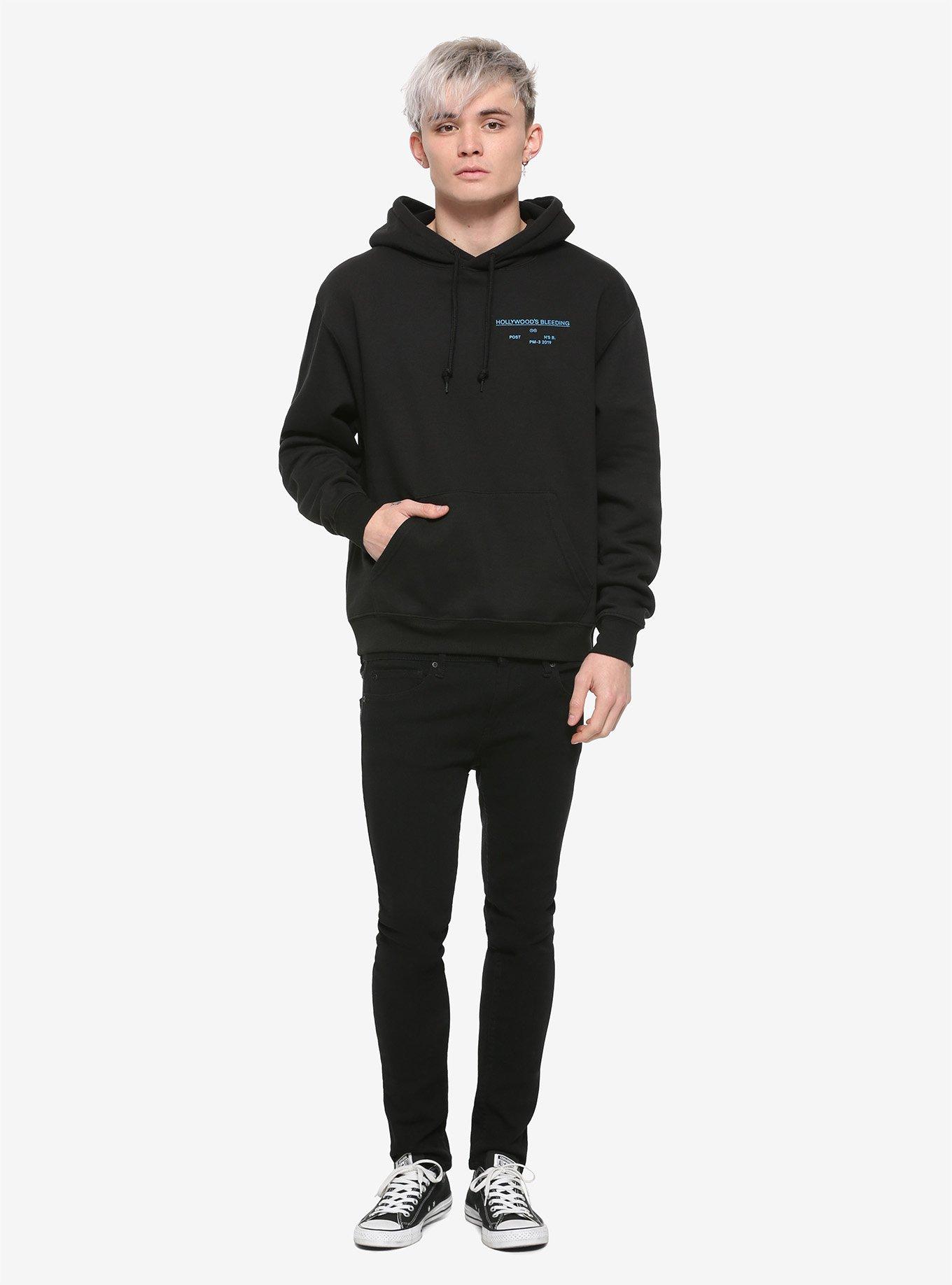 Post Malone Hollywood's Bleeding Hoodie, BLACK, alternate