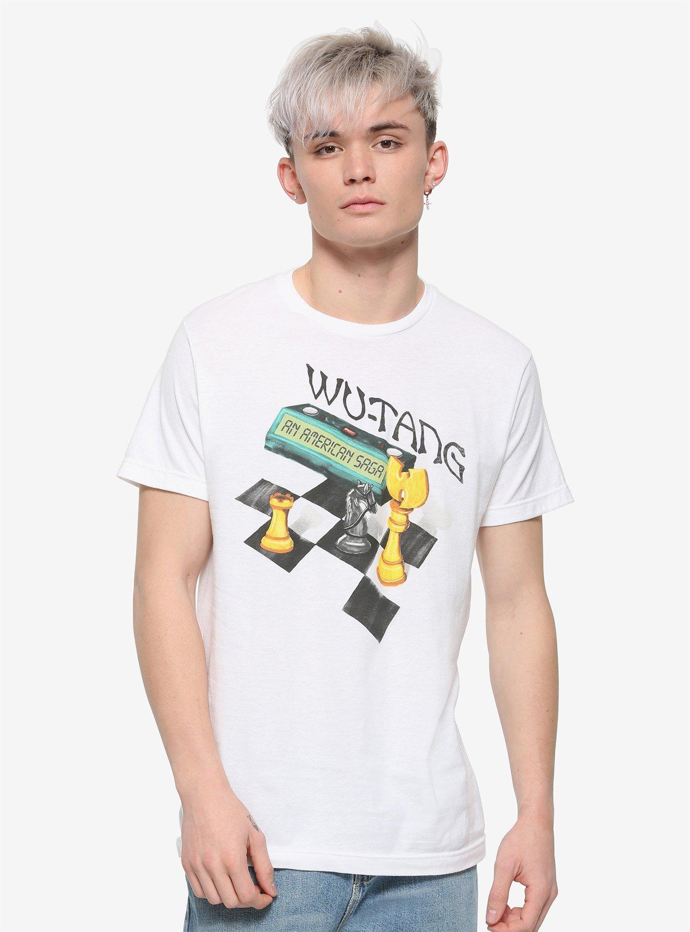 Wu-Tang Clan American Saga Chess T-Shirt, WHITE, alternate