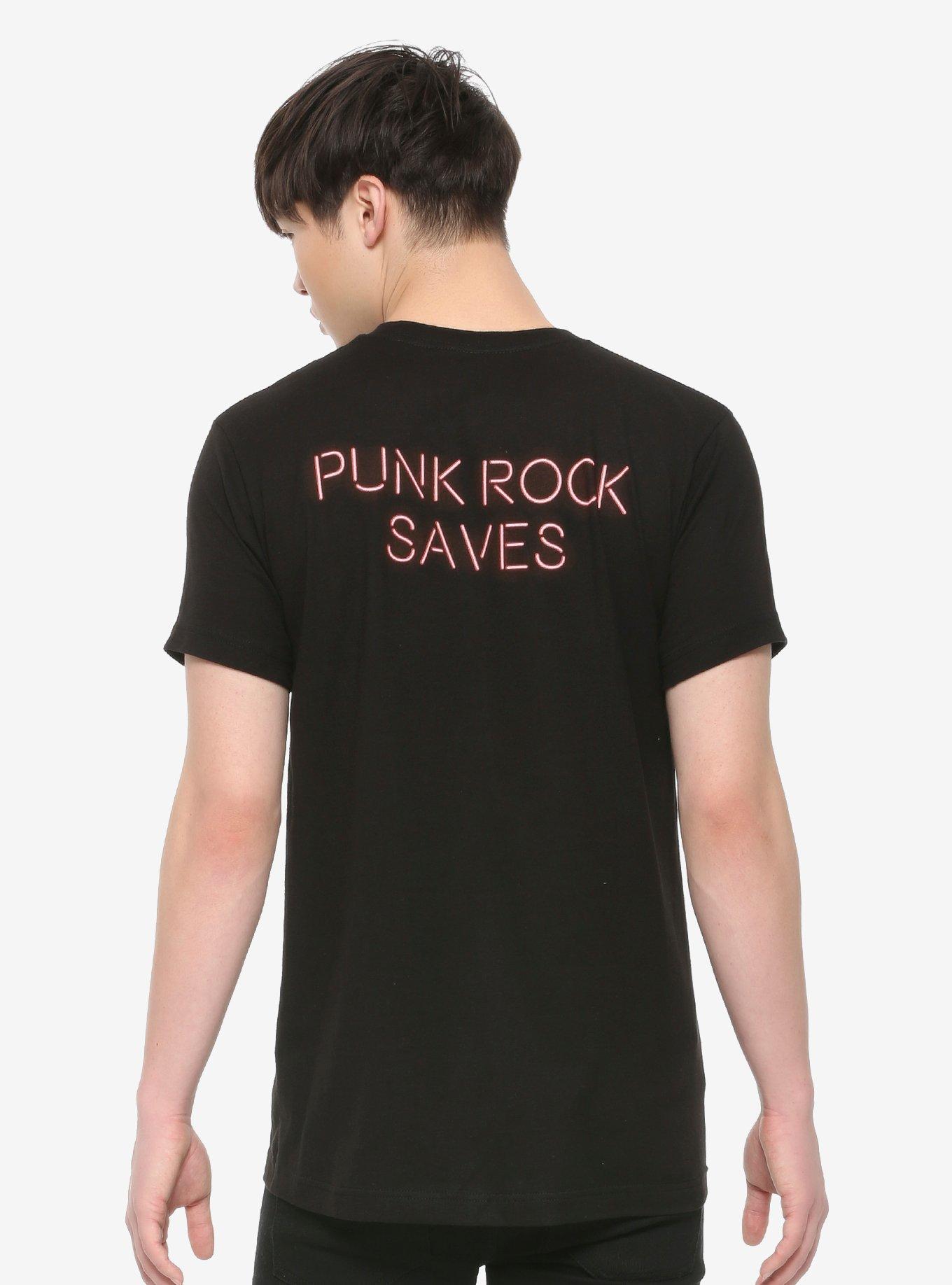 Bad Religion Punk Rock Saves T-Shirt, BLACK, alternate