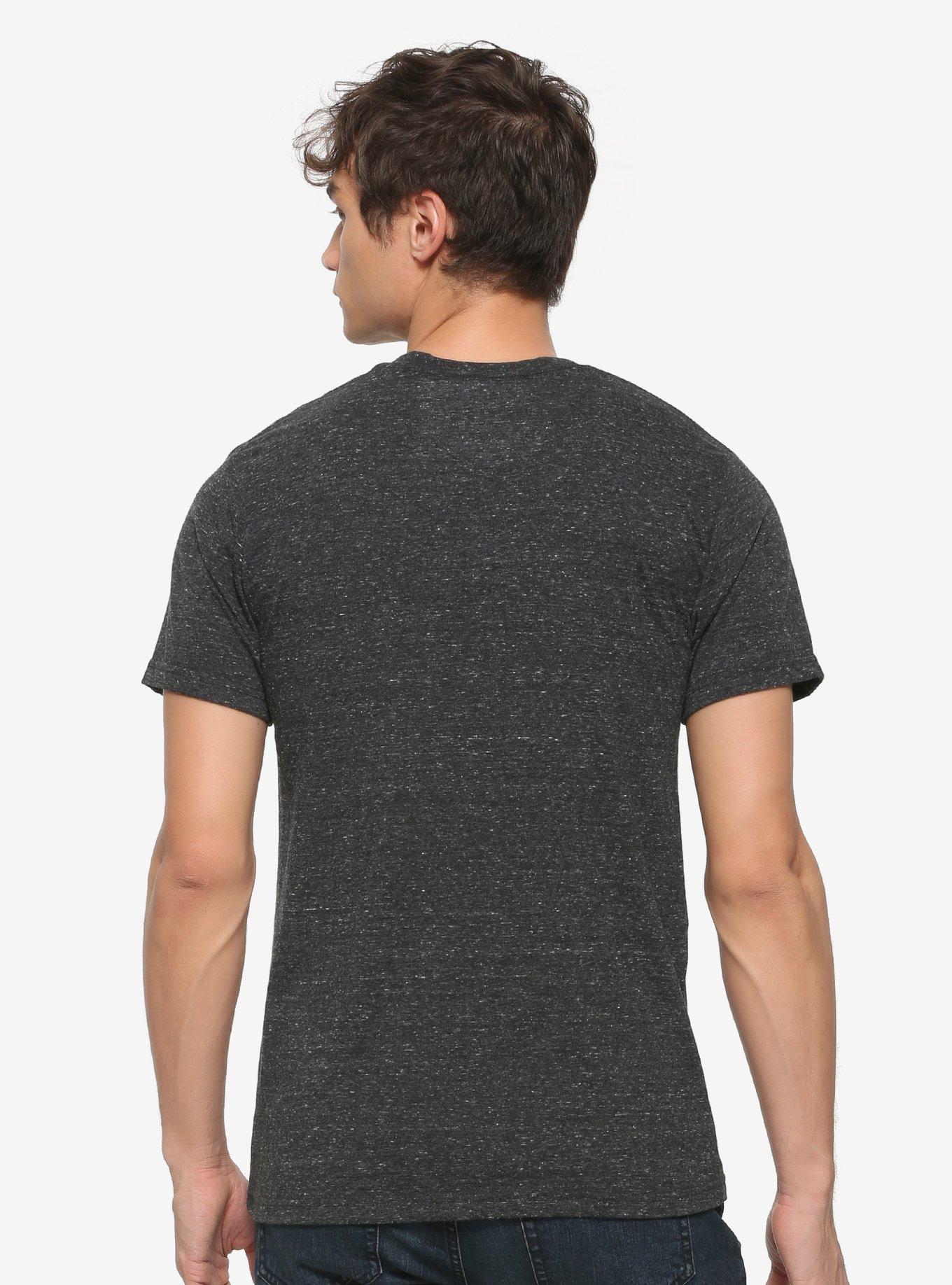 Haikyu!! Karasuno Crow T-Shirt, GREY, alternate