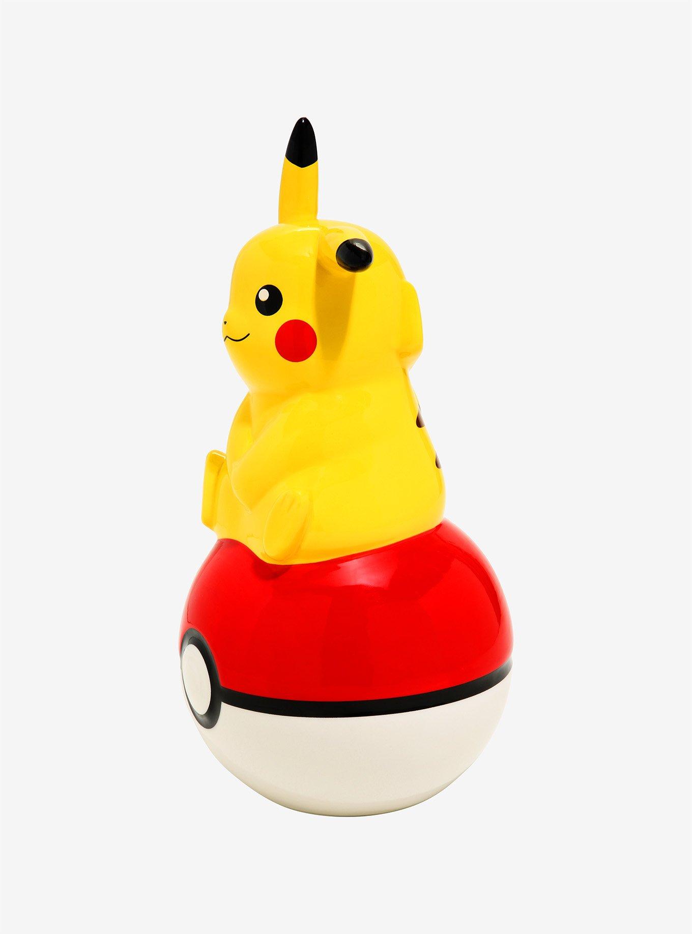 Pok&eacute;mon Pikachu Pok&eacute; Ball Ceramic Coin Bank, , alternate