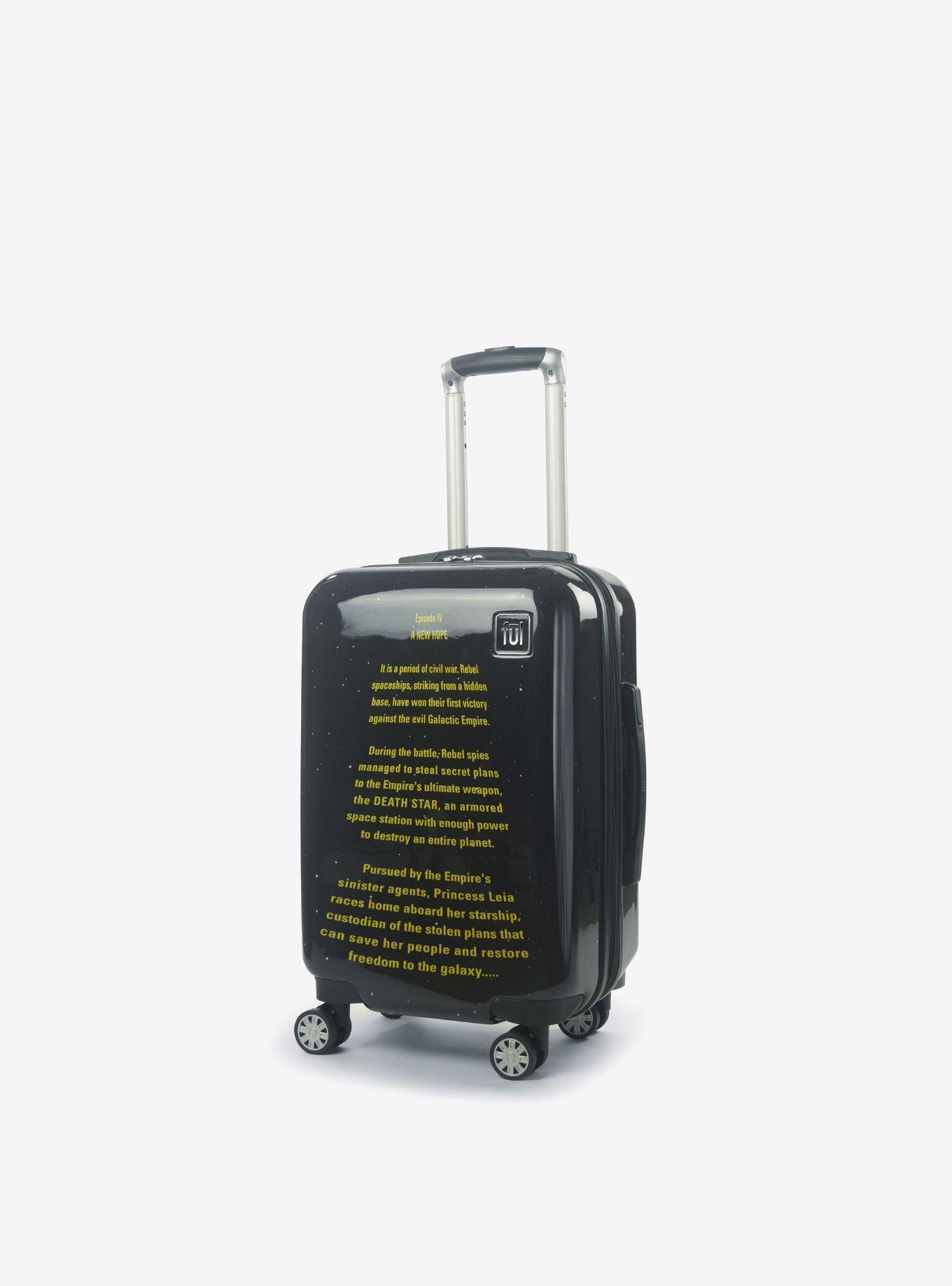 FUL Star Wars A New Hope Opening Crawl Printed 21 Inch Luggage Spinner, , alternate