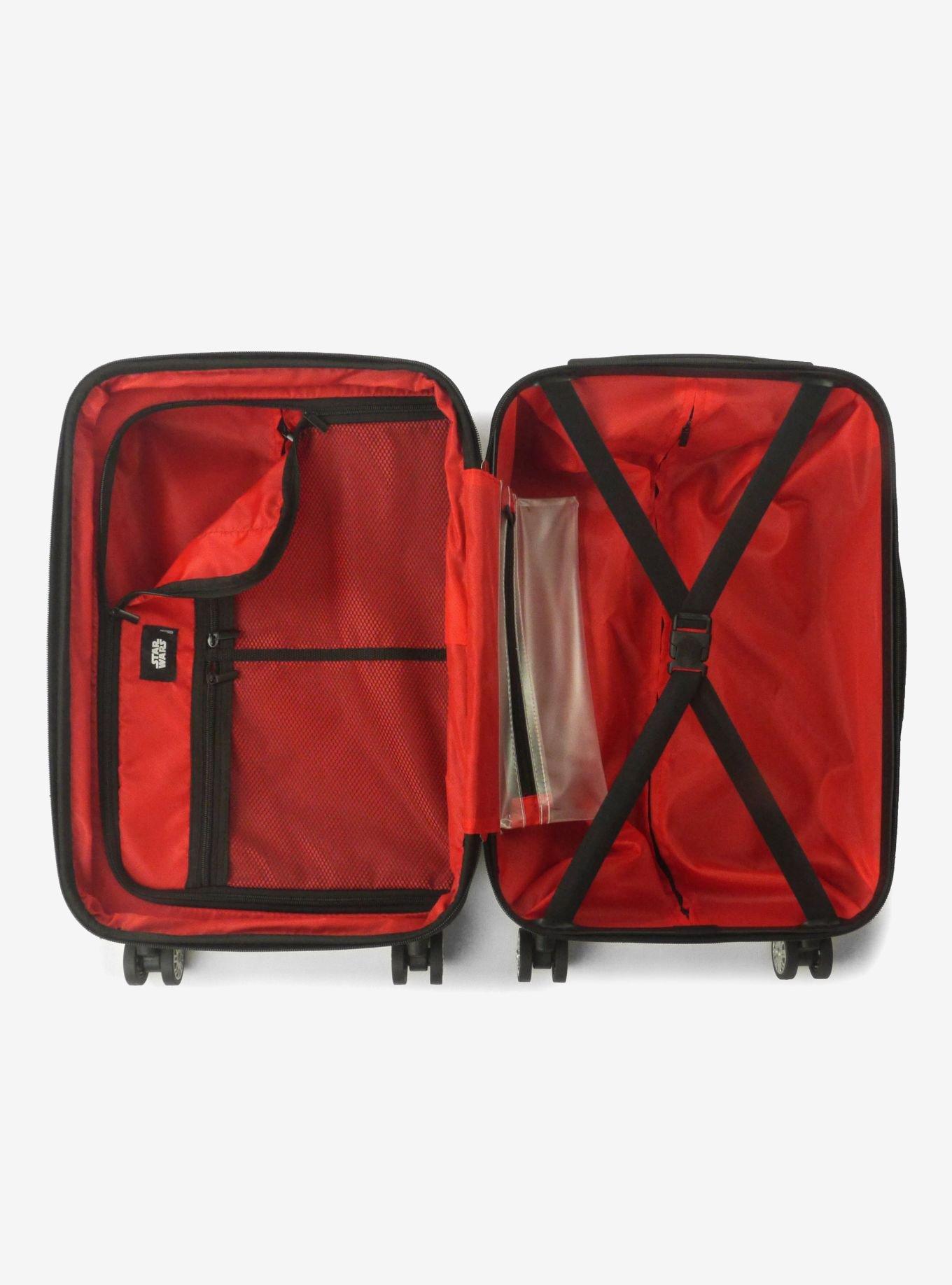 FUL Star Wars Darth Vader Embossed 2 Piece Black Luggage Set, , alternate