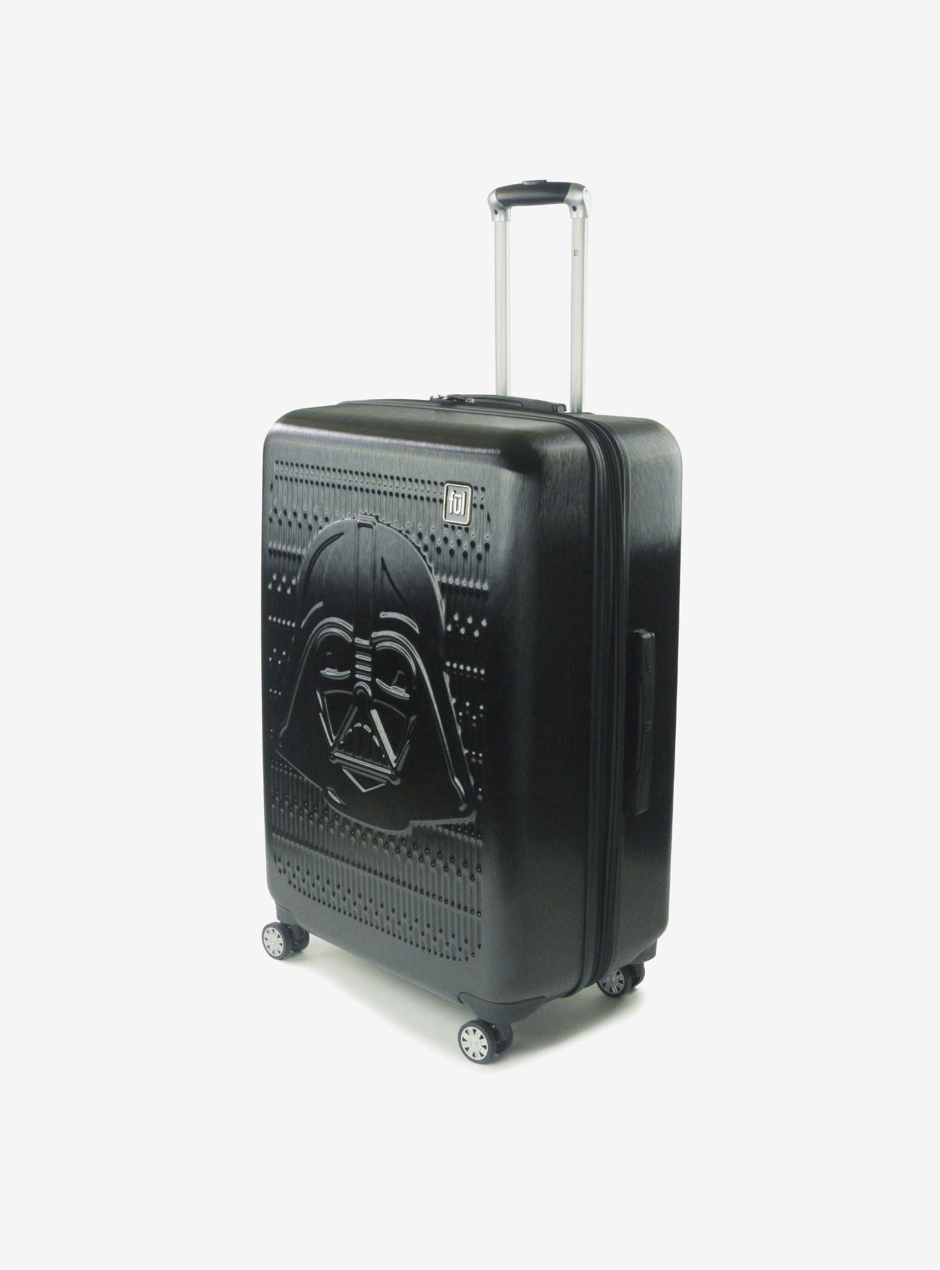 FUL Star Wars Darth Vader Embossed 2 Piece Black Luggage Set, , alternate