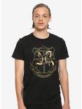 Harry Potter Art Deco Hogwarts T-Shirt, BLACK, alternate