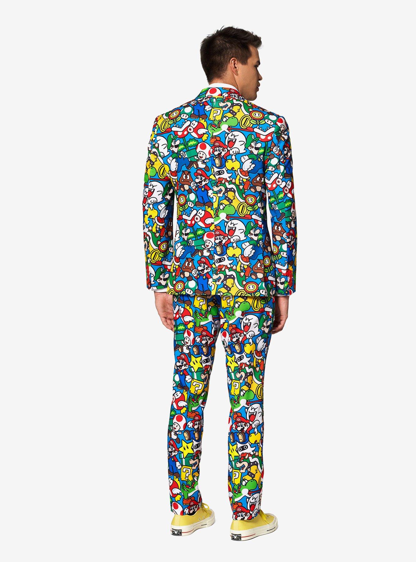 Nintendo Super Mario Men's Licensed Suit, , hi-res