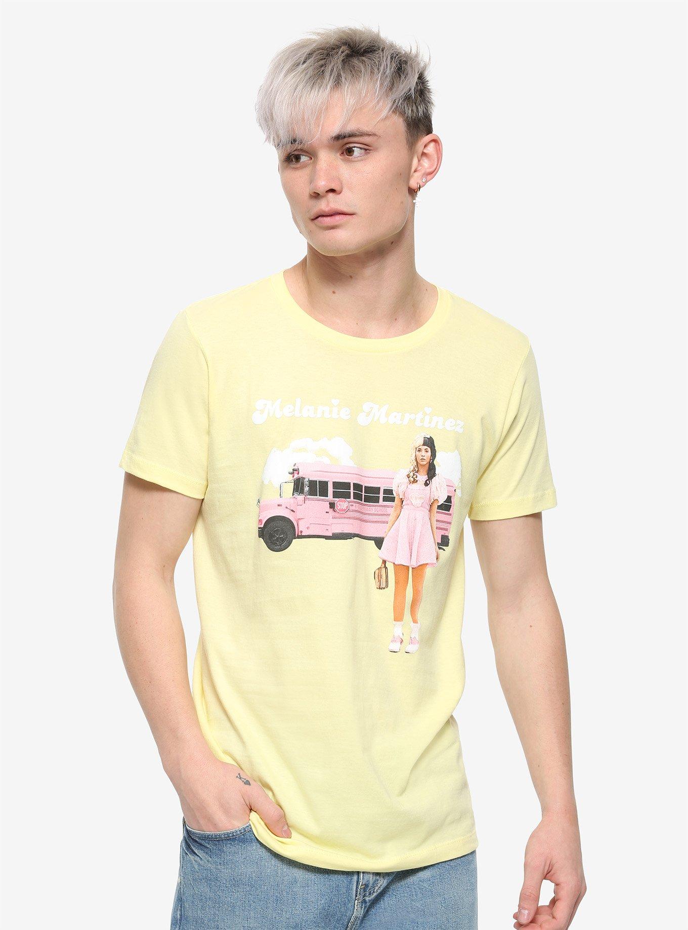 Melanie Martinez School Bus Photo T-Shirt, YELLOW, alternate