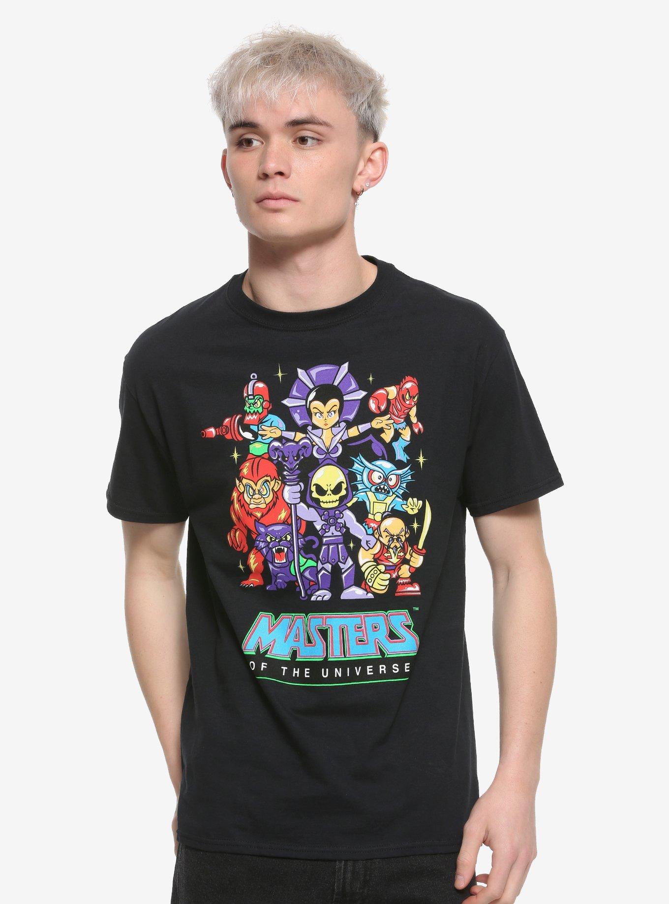 Masters Of The Universe Chibi Villains T-Shirt, BLACK, alternate
