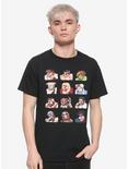 Street Fighter 2 Continue T-Shirt, BLACK, alternate