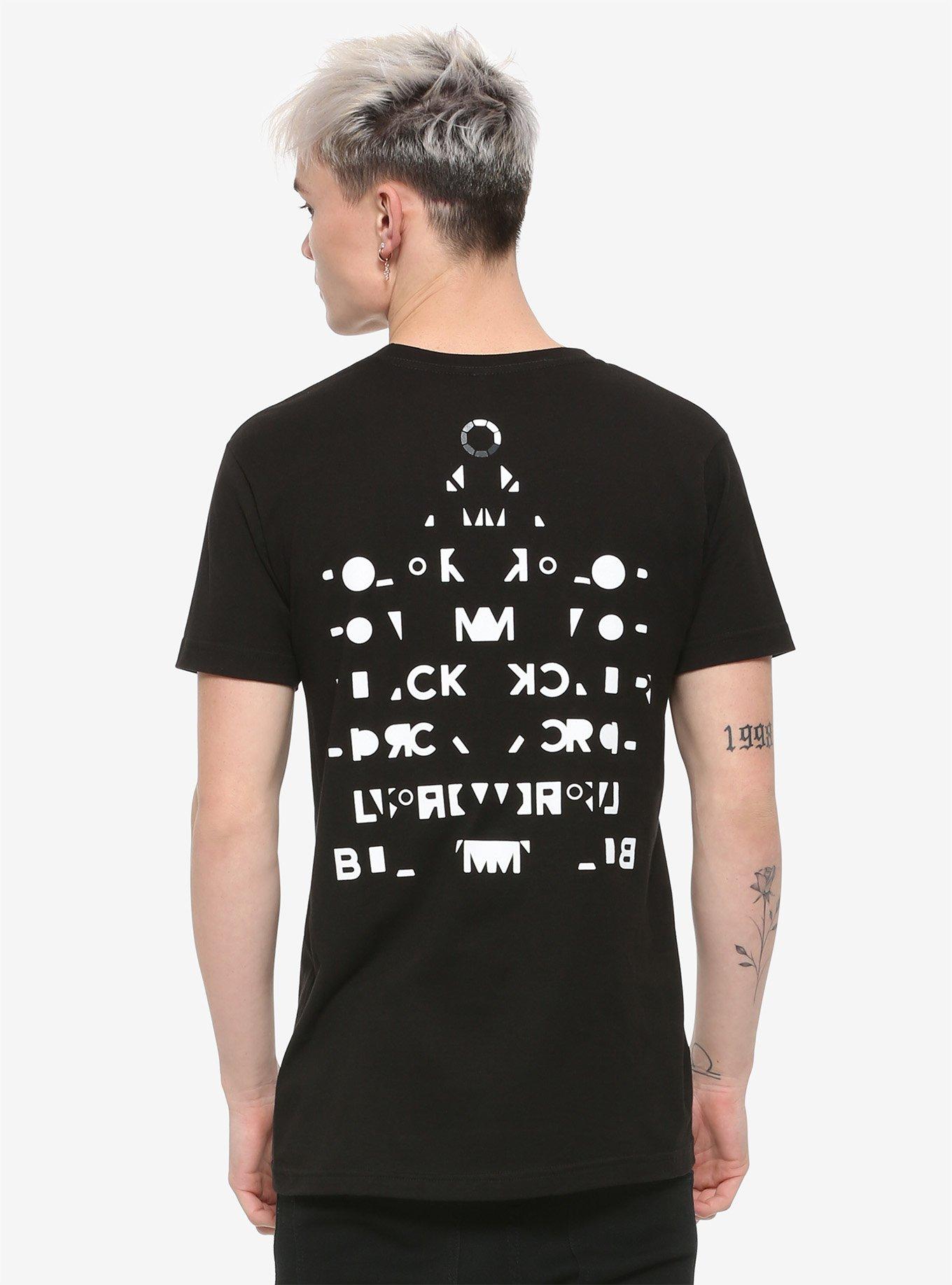 Black Mirror Logo T-Shirt, BLACK, alternate