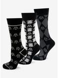 Star Wars Darth Vader and Star Wars Stormtrooper 3 Pair Socks Gift Set, , alternate
