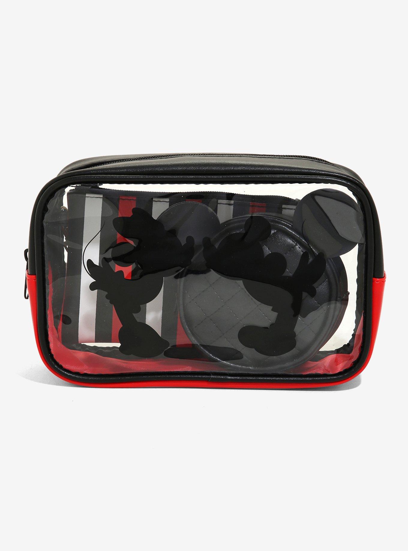 Disney Mickey Mouse Silhouette Cosmetic Bag Set, , alternate