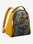 Danielle Nicole Disney Mickey Mouse Retro Multicolored Whipstitch Mini Backpack, , alternate