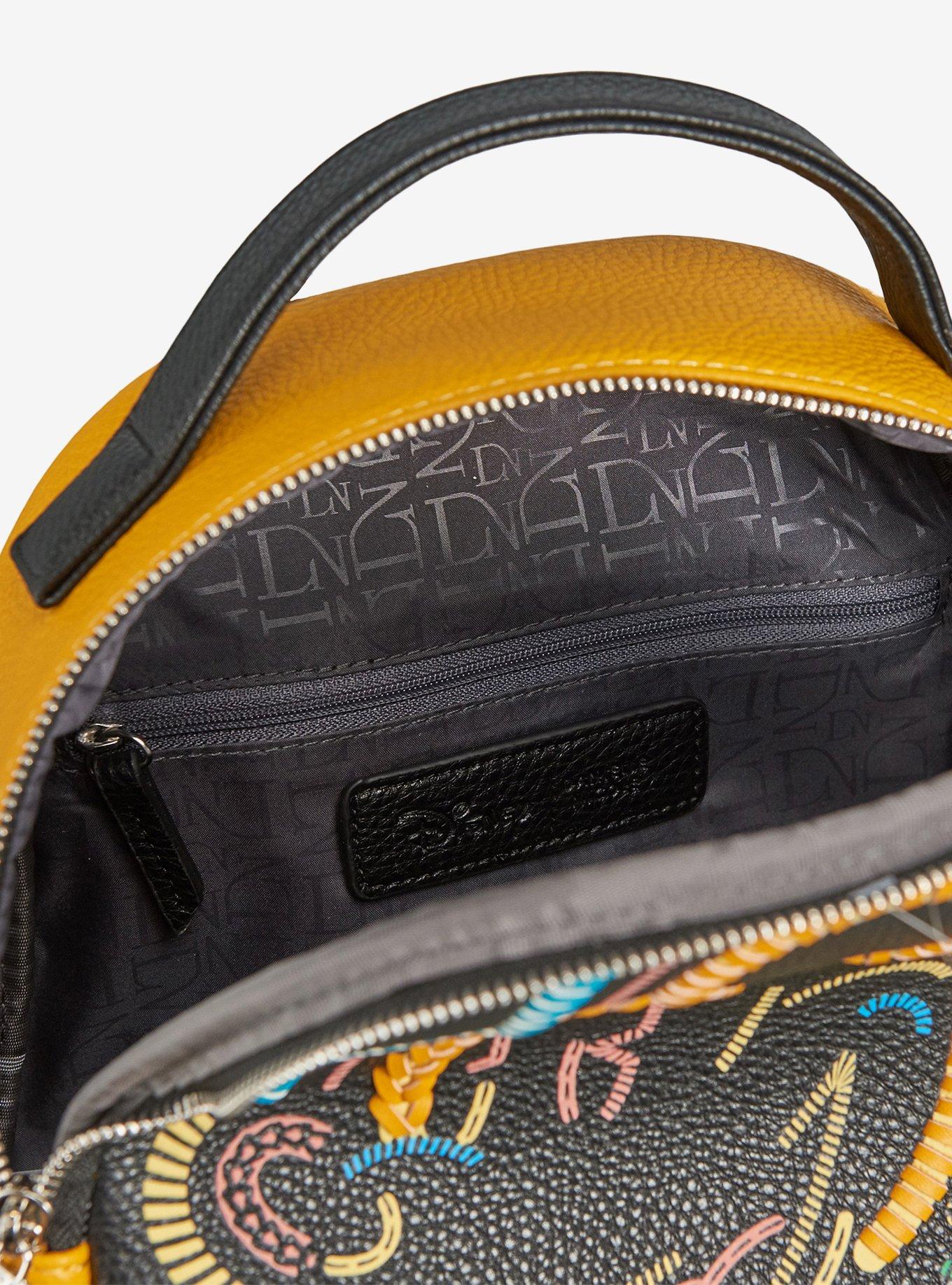 Danielle Nicole Disney Mickey Mouse Retro Multicolored Whipstitch Mini Backpack, , alternate