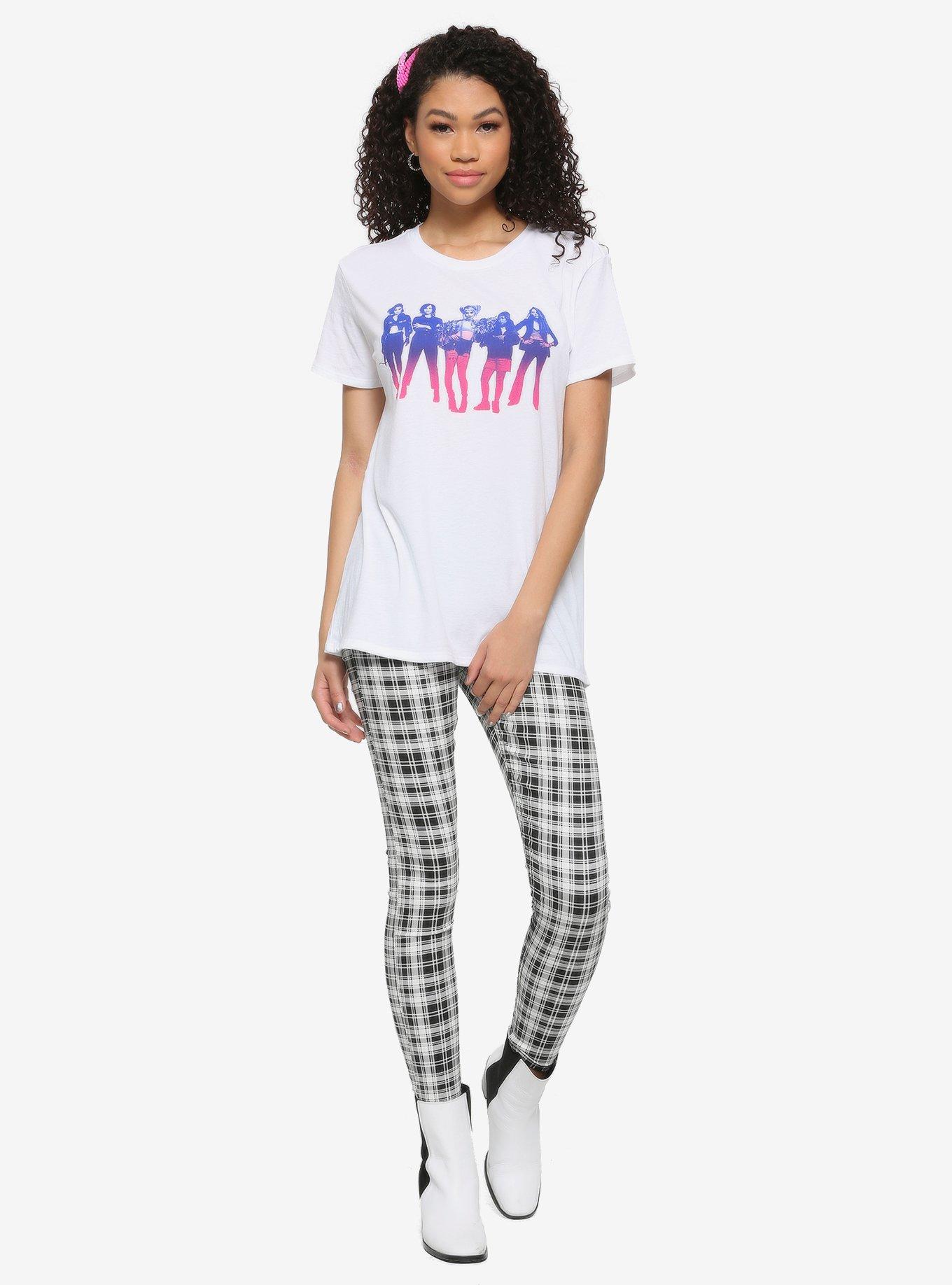 DC Comics Birds Of Prey Ombre Ladies Line-Up Girls T-Shirt, MULTI, alternate
