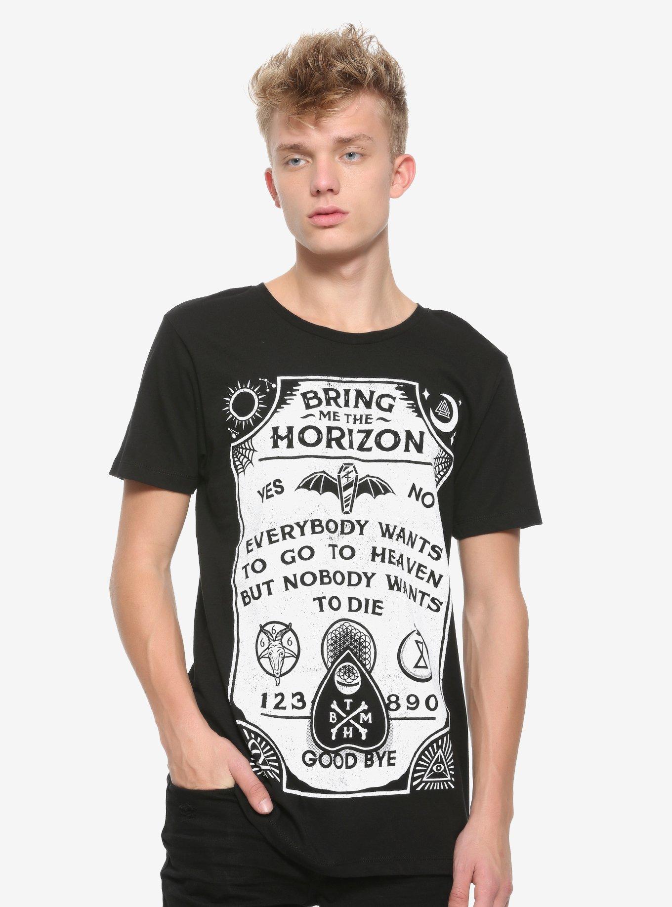 Bring Me The Horizon Hospital For Souls Spirit Board T-Shirt, BLACK, alternate