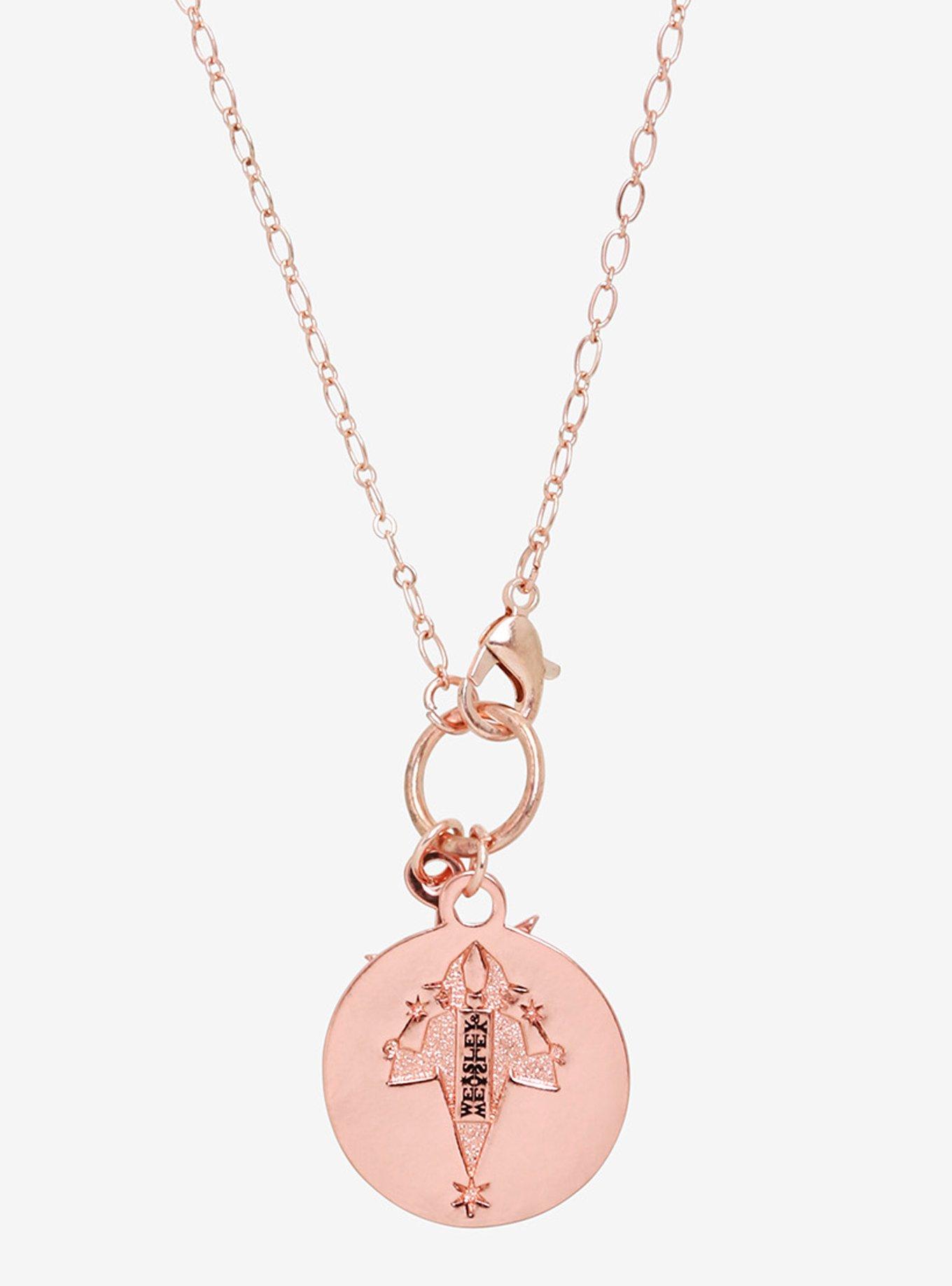Harry Potter Weasley Wizard Wheezes Charm Necklace, , alternate