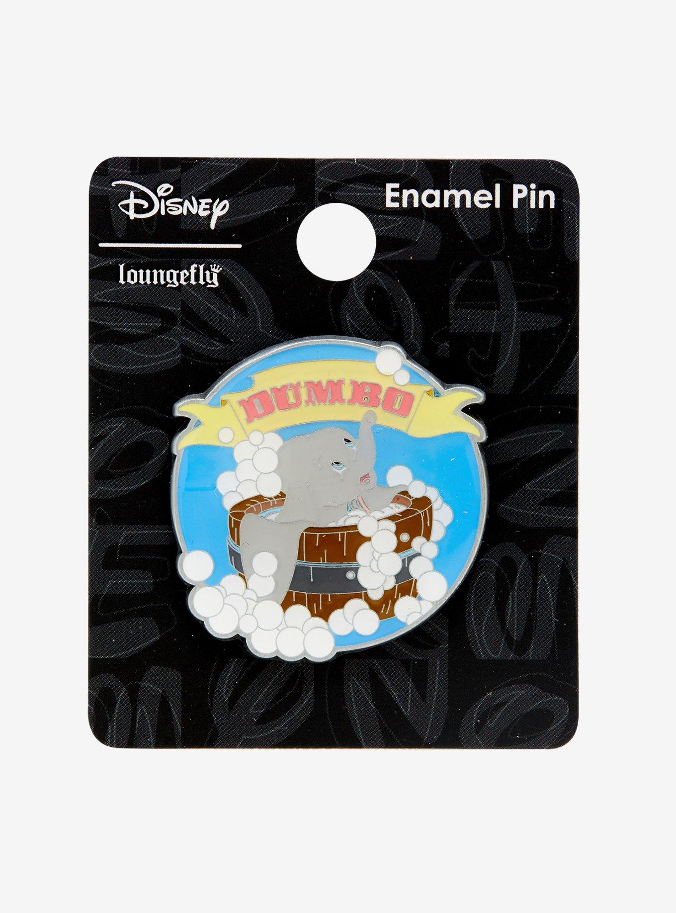 Loungefly Disney Dumbo Bath Enamel Pin, , alternate