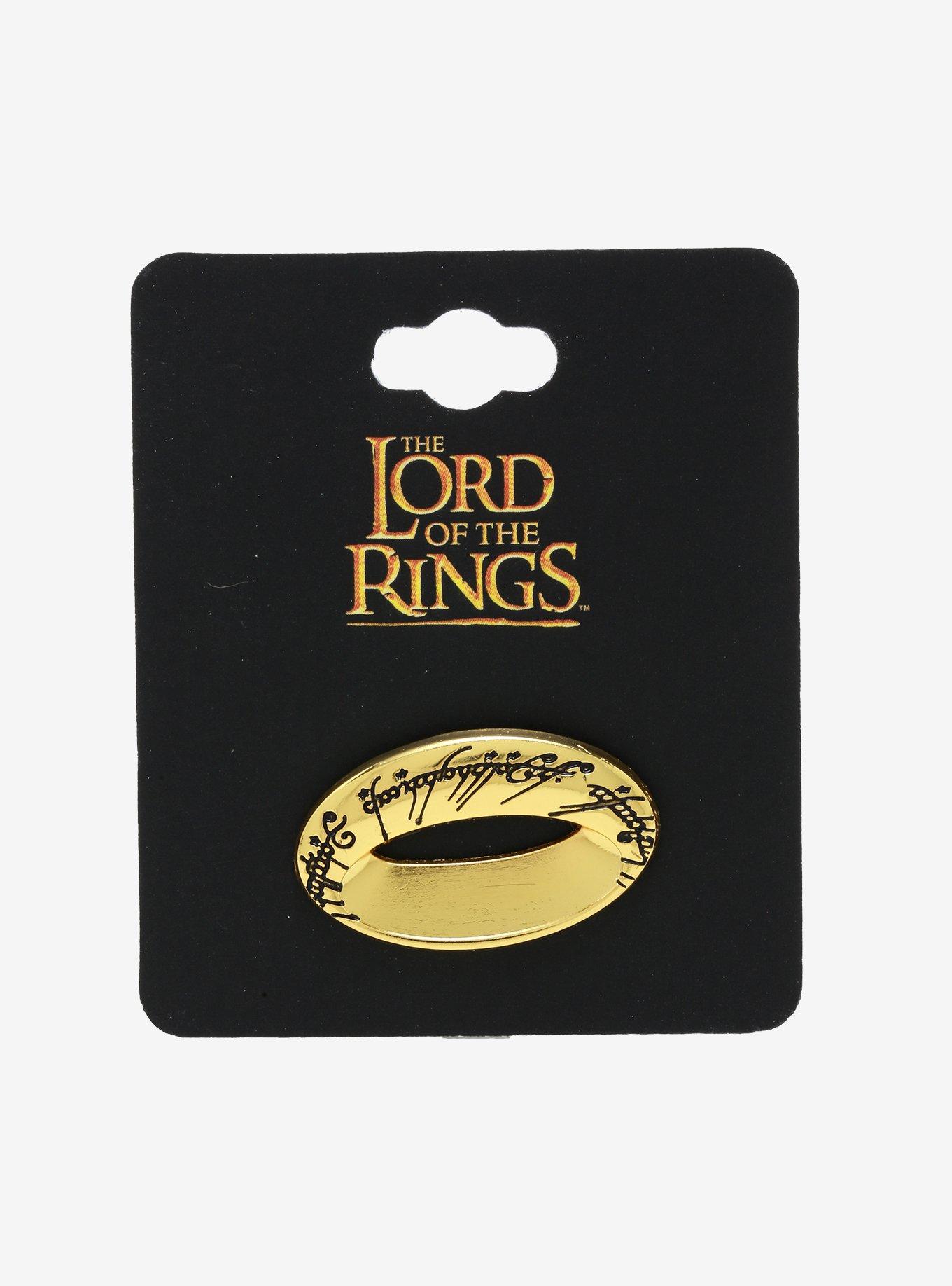 The Lord Of The Rings One Ring Enamel Pin, , alternate