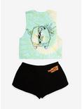 Scooby-Doo Mystery Machine Tie-Dye Girls Tank Top & Soft Shorts Set, TIE DYE, alternate