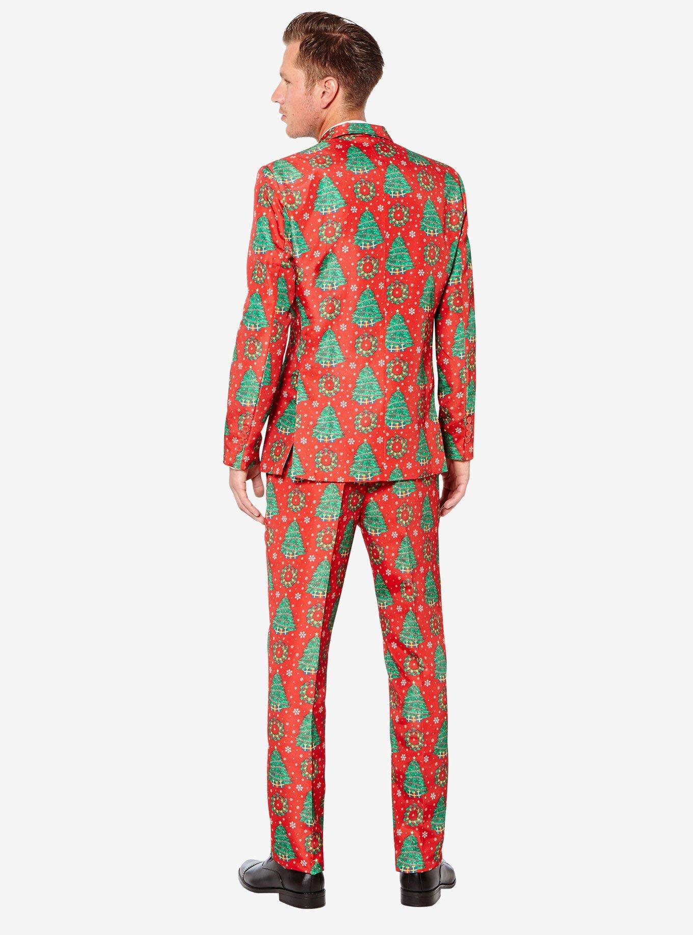 Suitmeister Men's Christmas Trees Christmas Suit, , hi-res