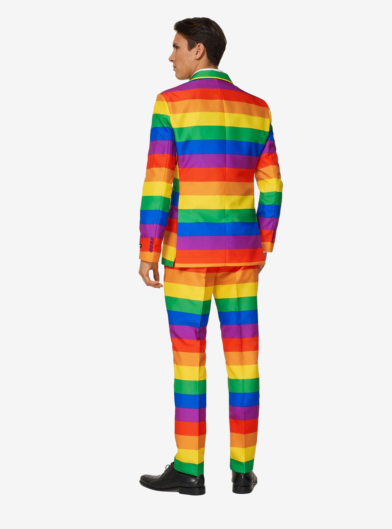 Suitmeister Men's Rainbow Pride Suit, , hi-res