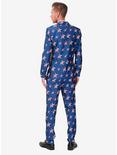 Suitmeister Men's USA Stars And Stripes Americana Suit, BLUE, alternate