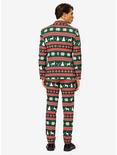 OppoSuits Men's Festive Green Christmas Suit, GREEN, alternate