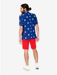 OppoSuits Men's Short Stars And Stripes Americana Suit, RED  WHITE  BLUE, alternate