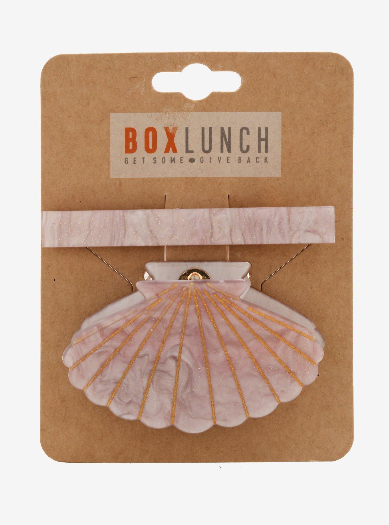 Shell Hair Clip Set, , alternate